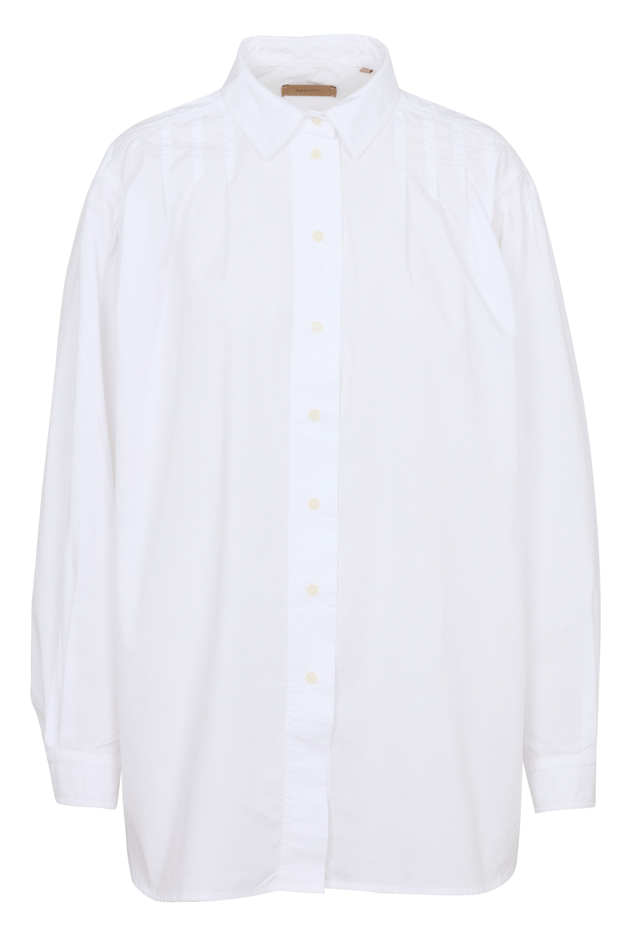 Chemise ample col classique en coton RUE DE TOKYO Blanc