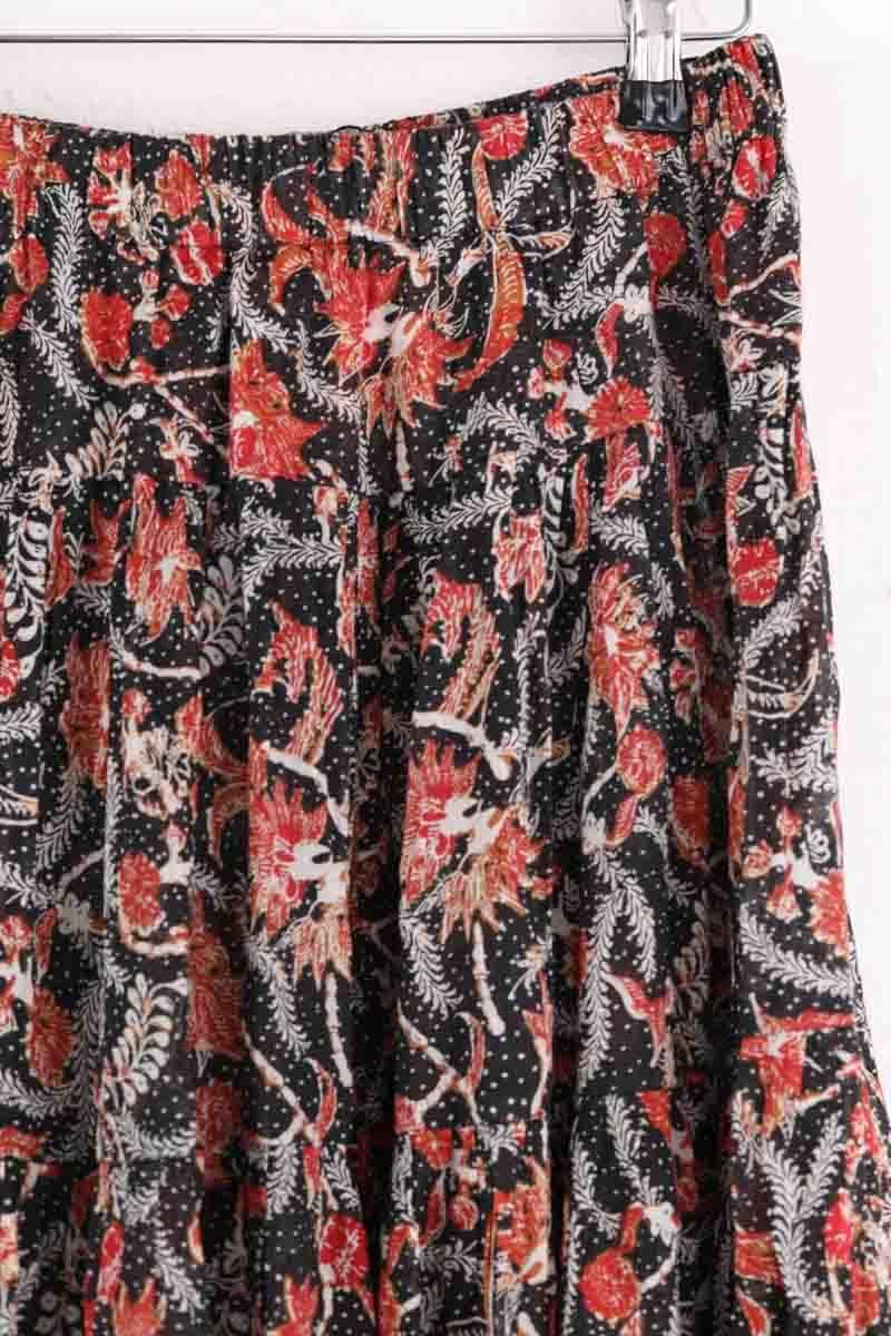Skirt ISABEL MARANT ÉTOILE - SECONDE MAIN Red