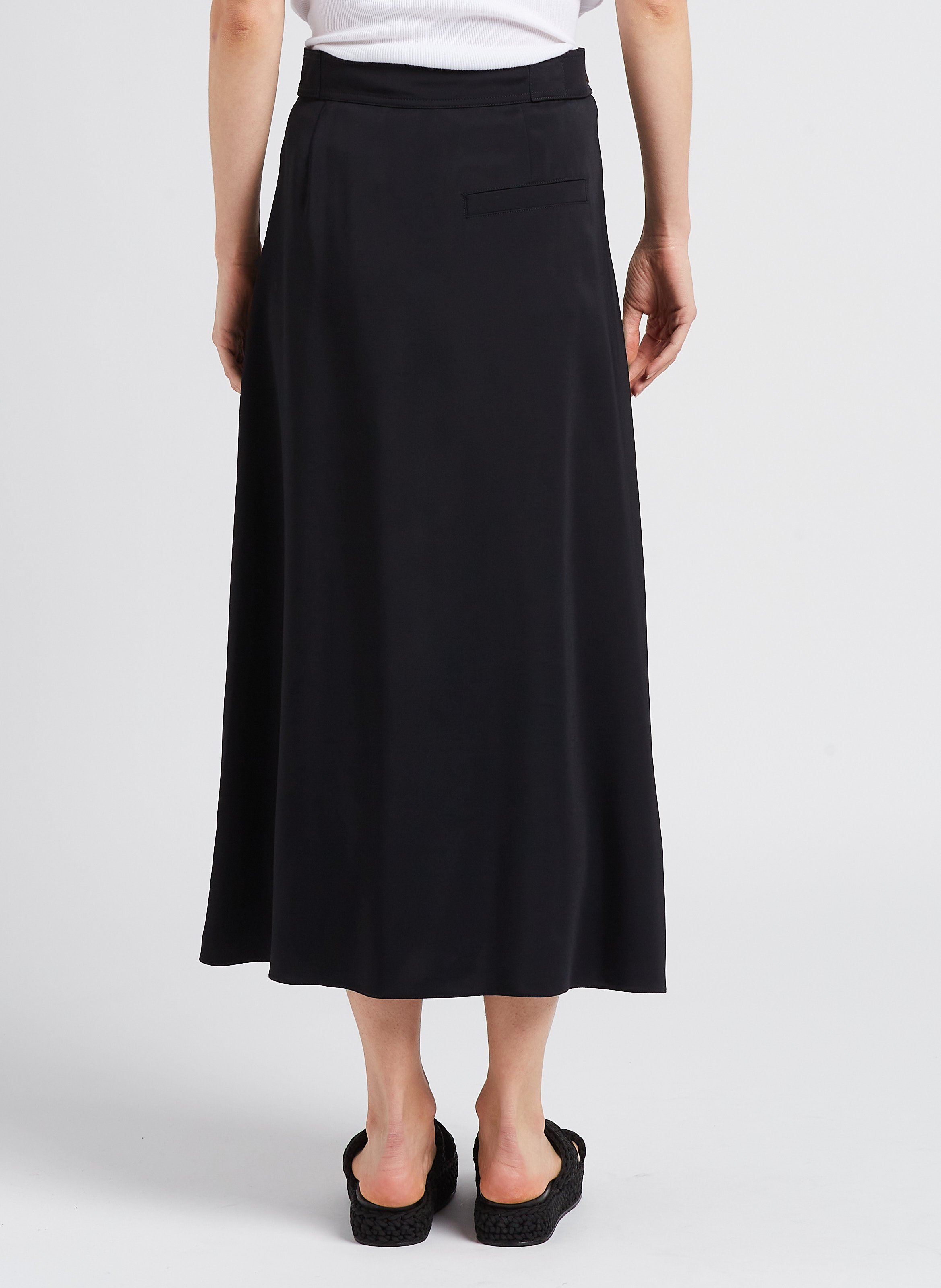 Lange rok met hoge taille SONIA RYKIEL Zwart