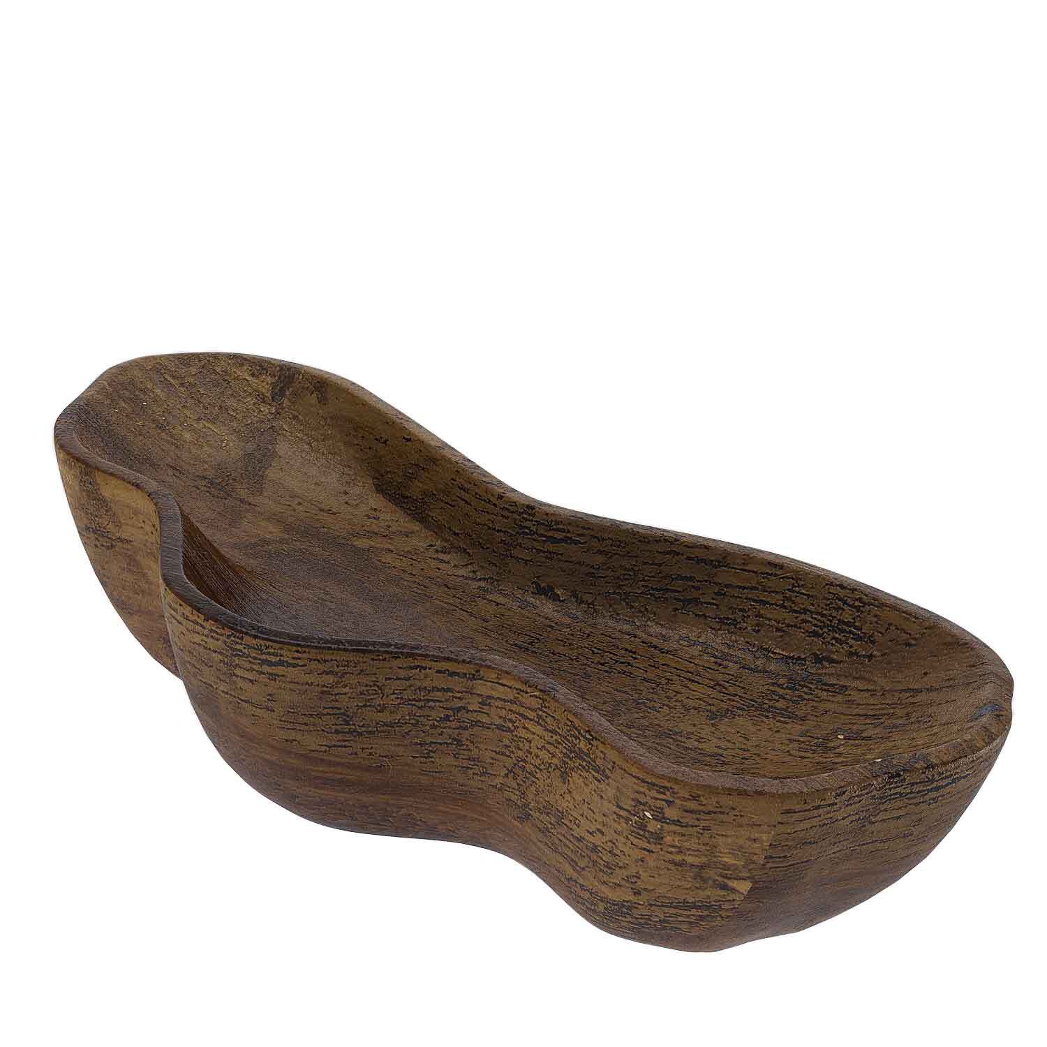 Decorative raw wood bowl POTIRON PARIS Brown