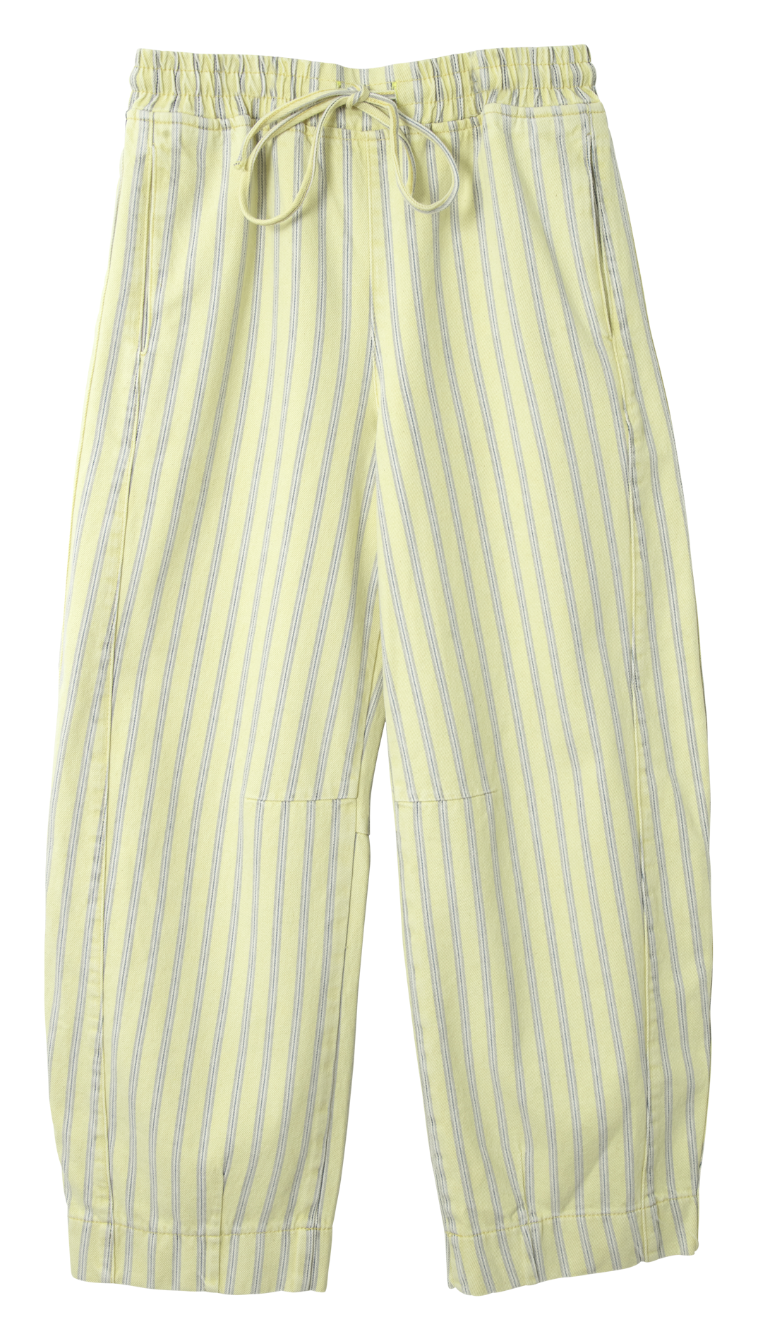 Striped jeans with elastic waistband DAMSON MADDER Yellow