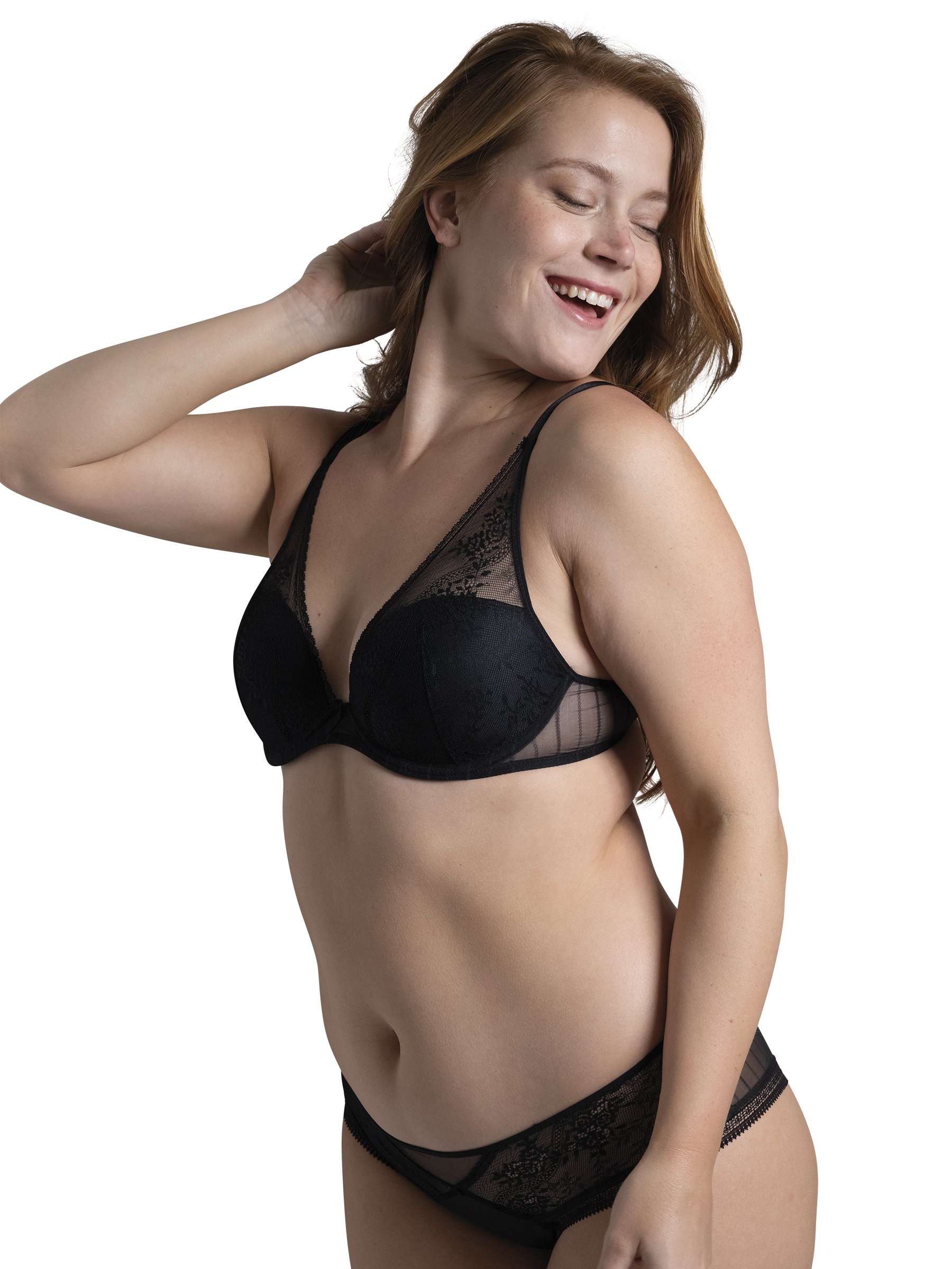 Plunge bra PASSIONATA Black