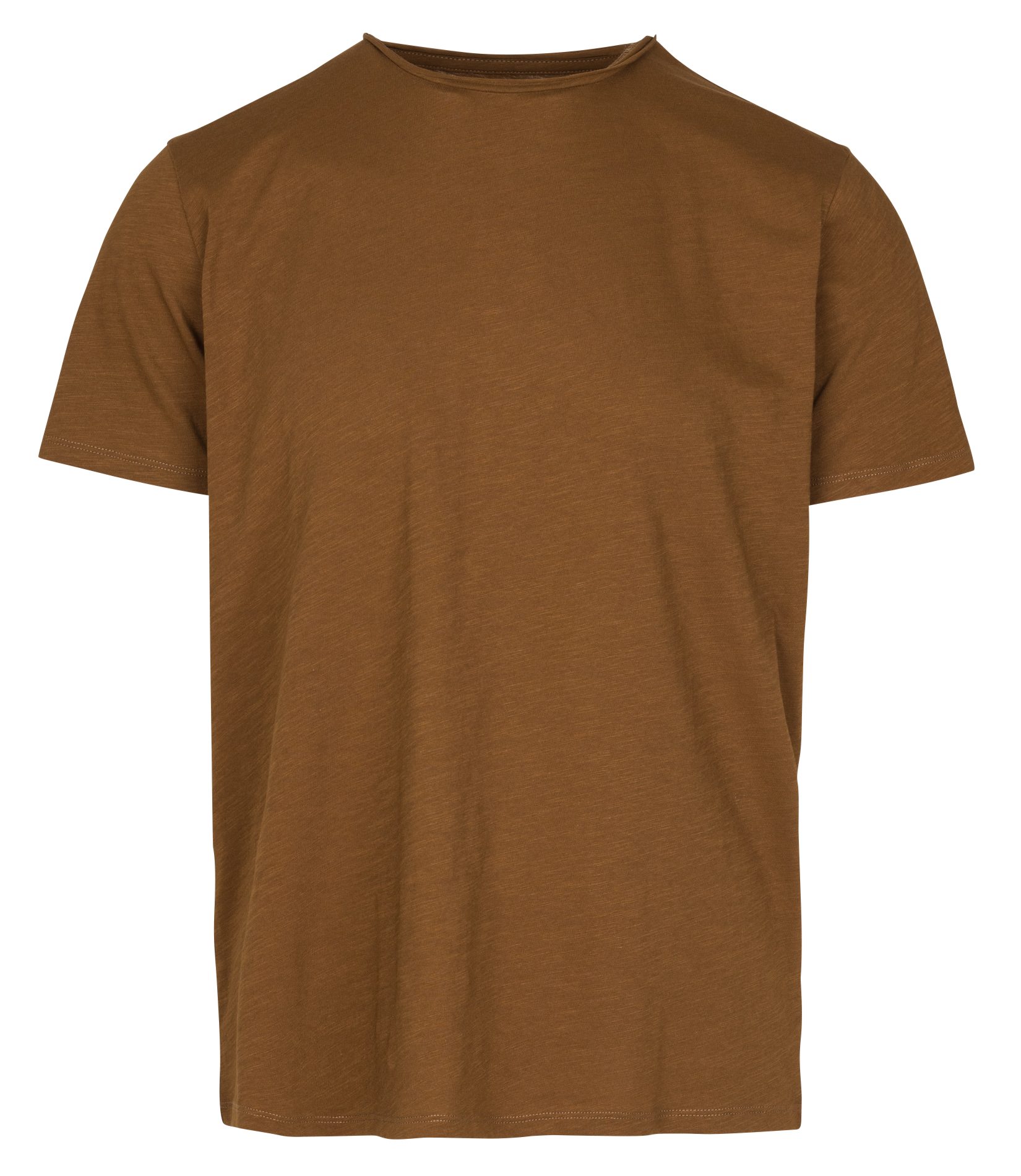 Straight fit round neck short sleeve t-shirt IKKS Yellow