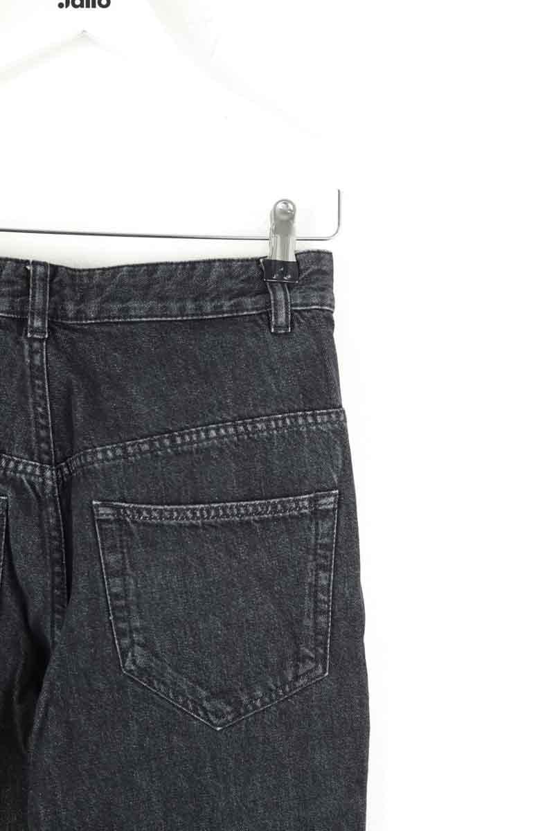 Cotton straight jeans ISABEL MARANT - Seconde Main Black