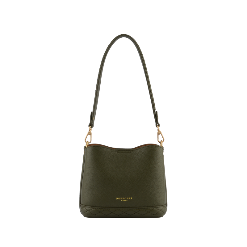 Satchel - cowhide leather POURCHET