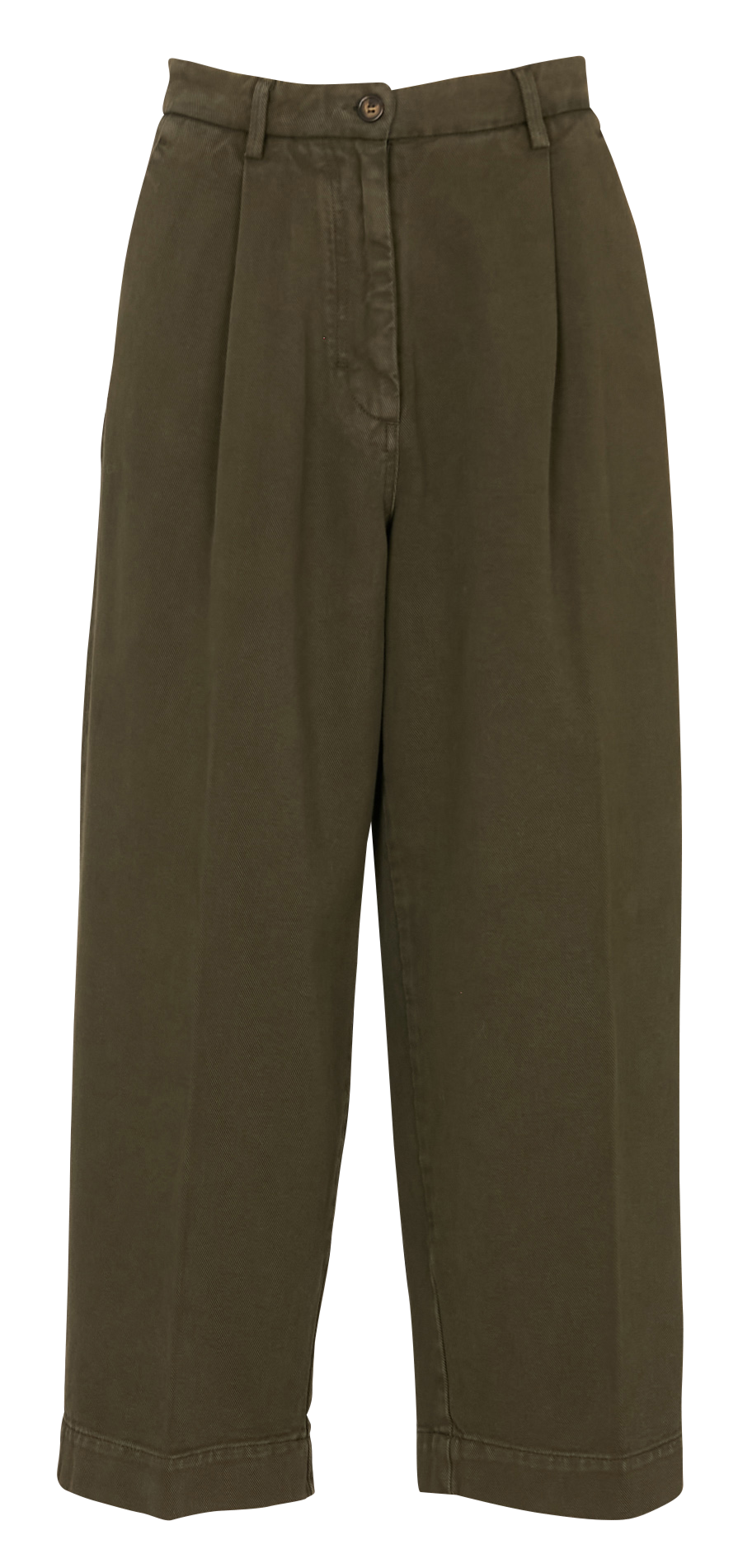 Cotton-blend chinos BELLEPIECE Khaki