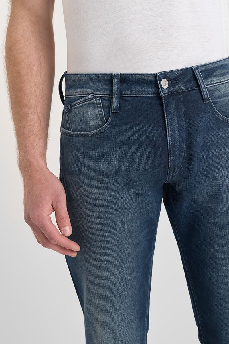 Straight jogger jeans 800/12 regular, length 34 LE TEMPS DES CERISES Blue