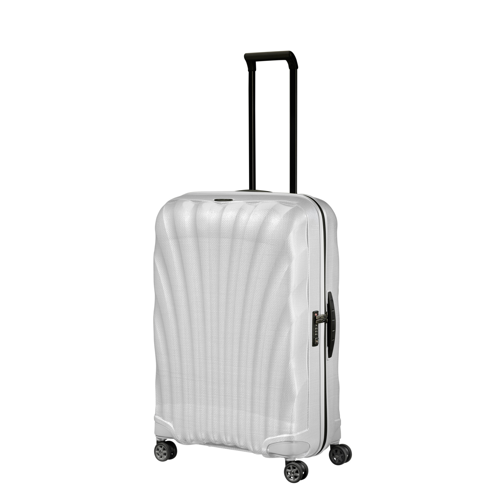 C-lite 4-wheel suitcase size L SAMSONITE White