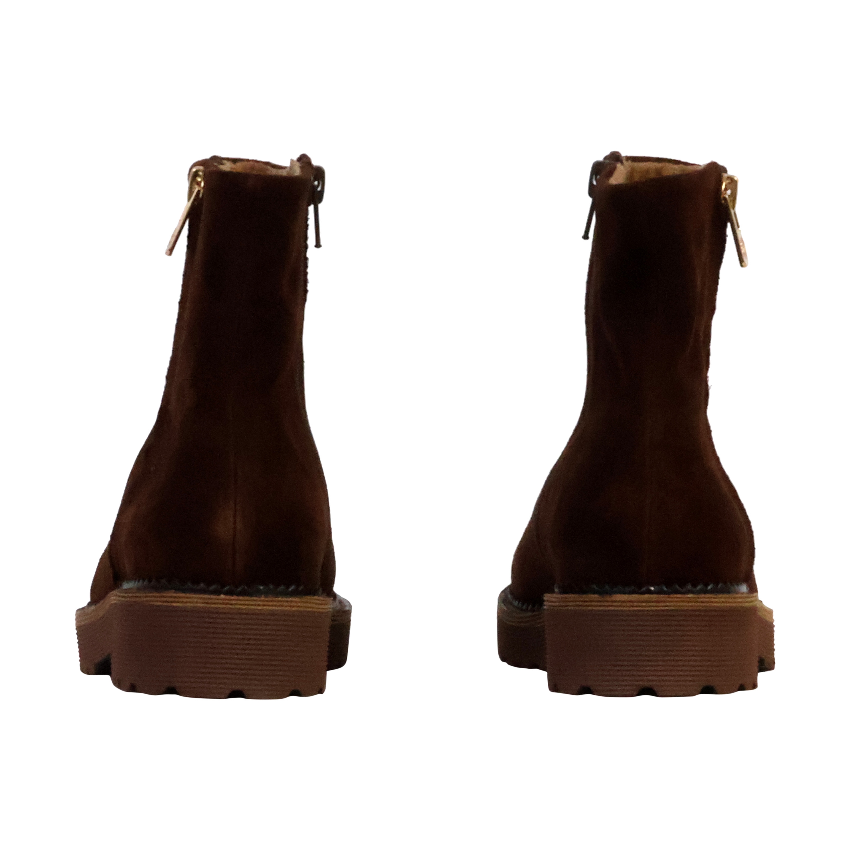 Ondine leather ankle boots Brown