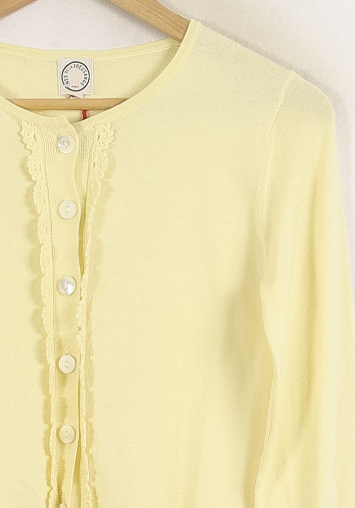 Cardigan INES DE LA FRESSANGE - Seconde main Yellow