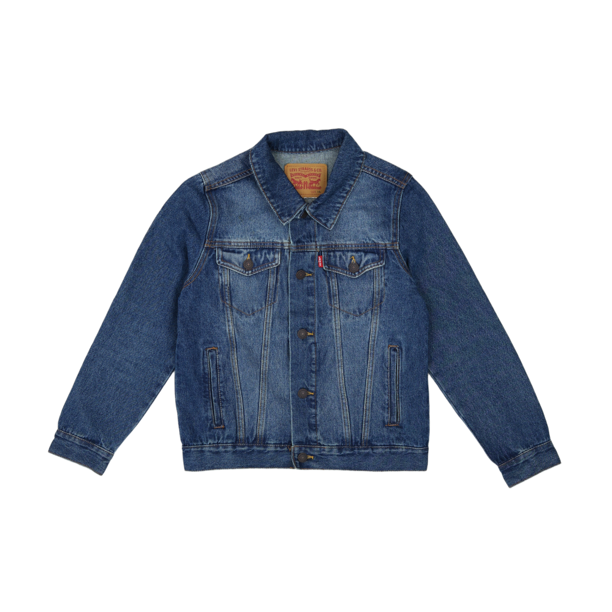 Blue denim jacket for kids - 14 years LEVI'S - Seconde main Blue