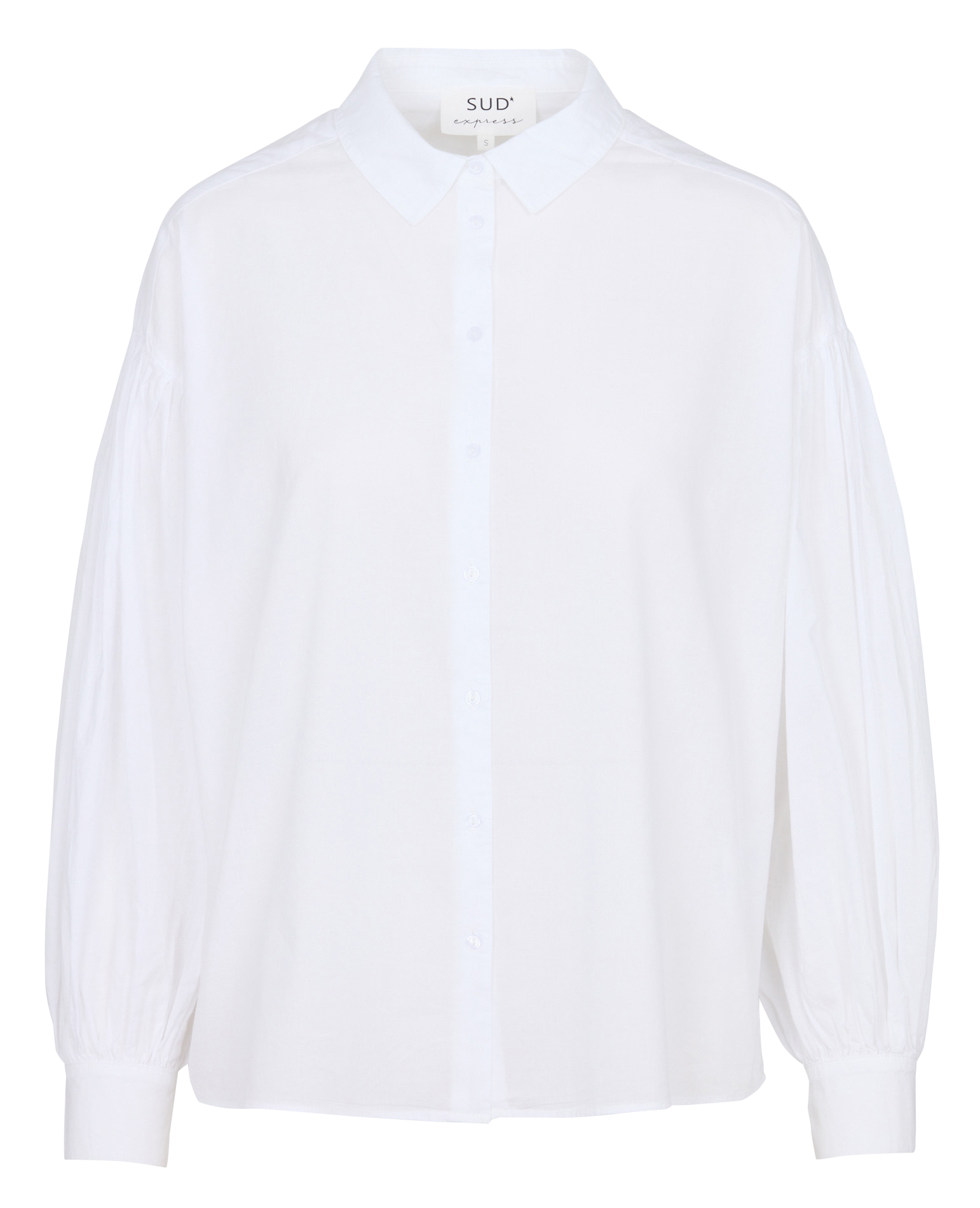 Chemise ample col classique en coton SUD EXPRESS