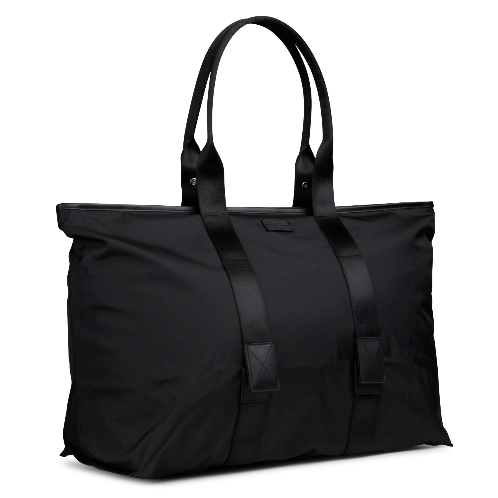 Cabas zippé LANCEL Noir