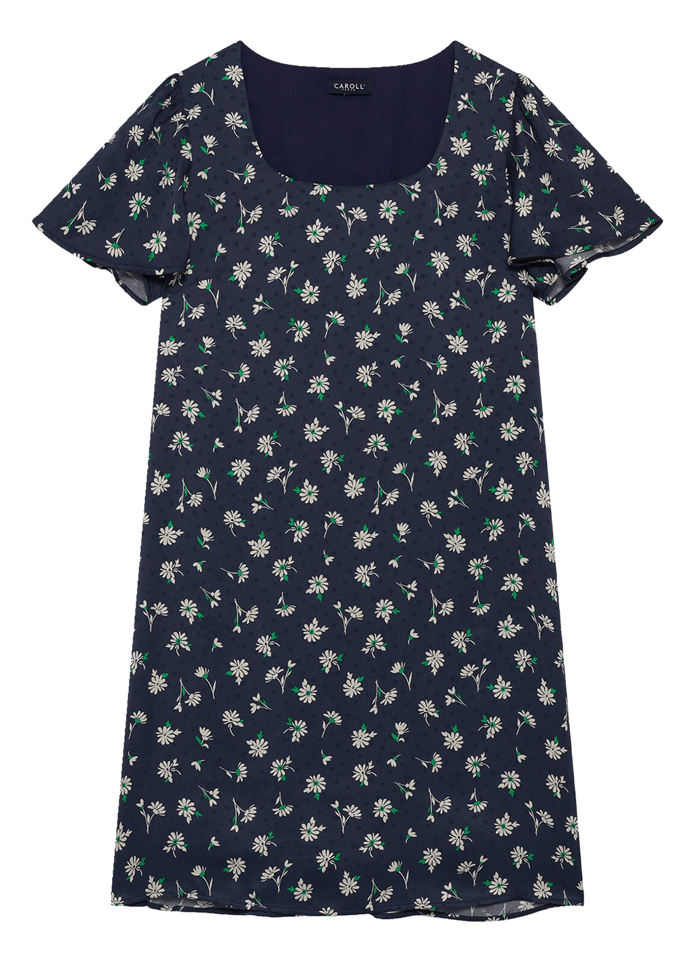 Printed dress CAROLL Blue