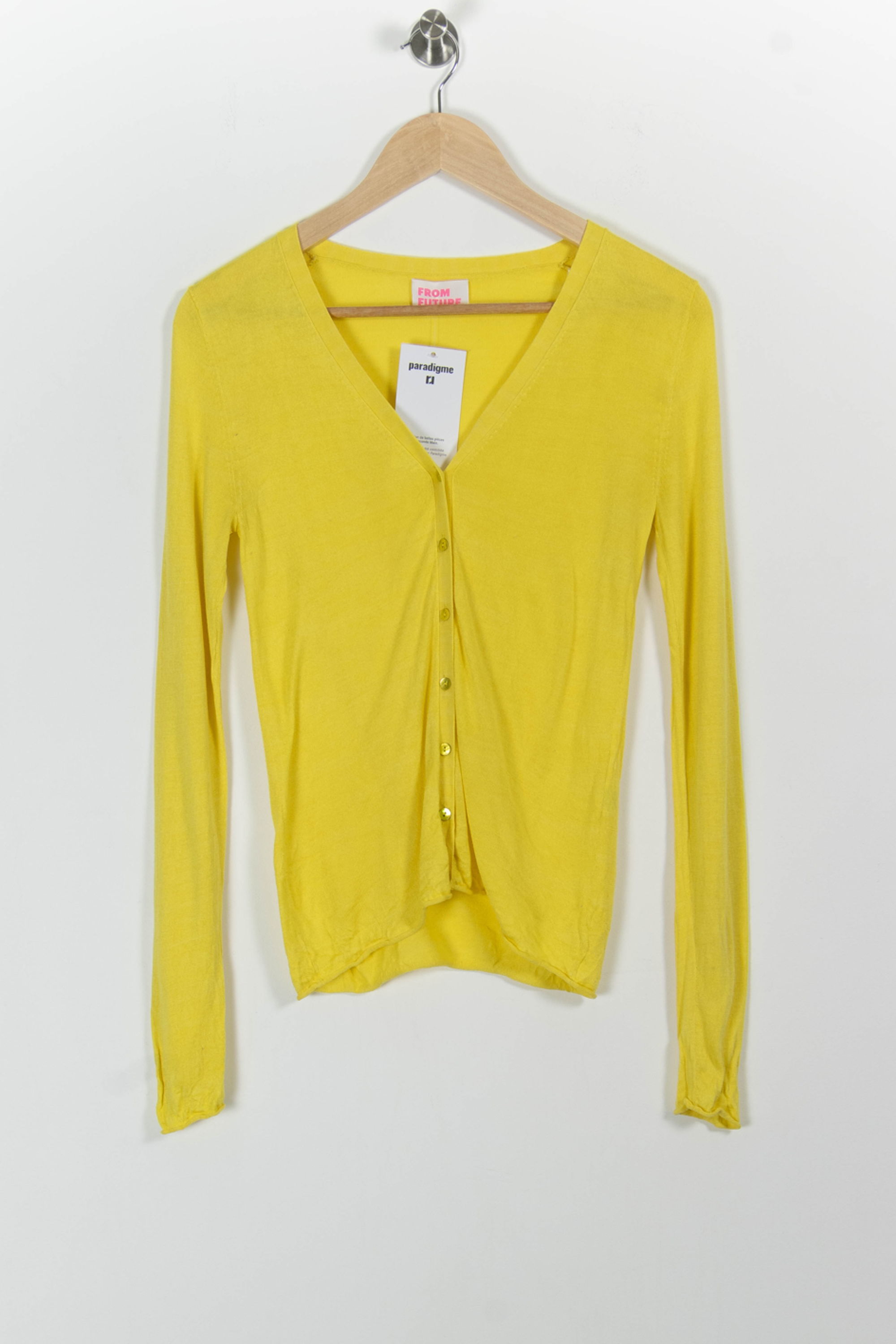 Cardigan FROM FUTURE - Seconde Main Yellow