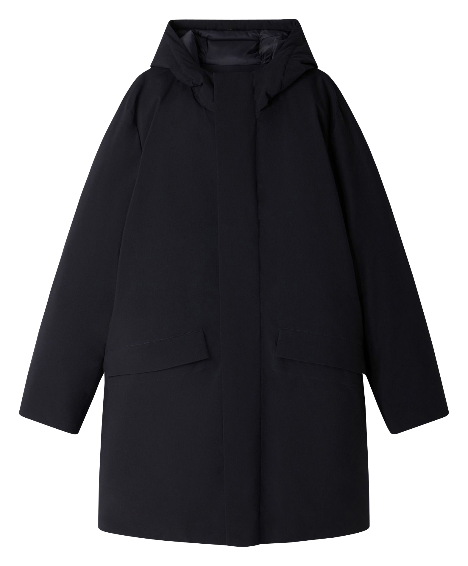 Parka col montant à capuche SANDRO Noir