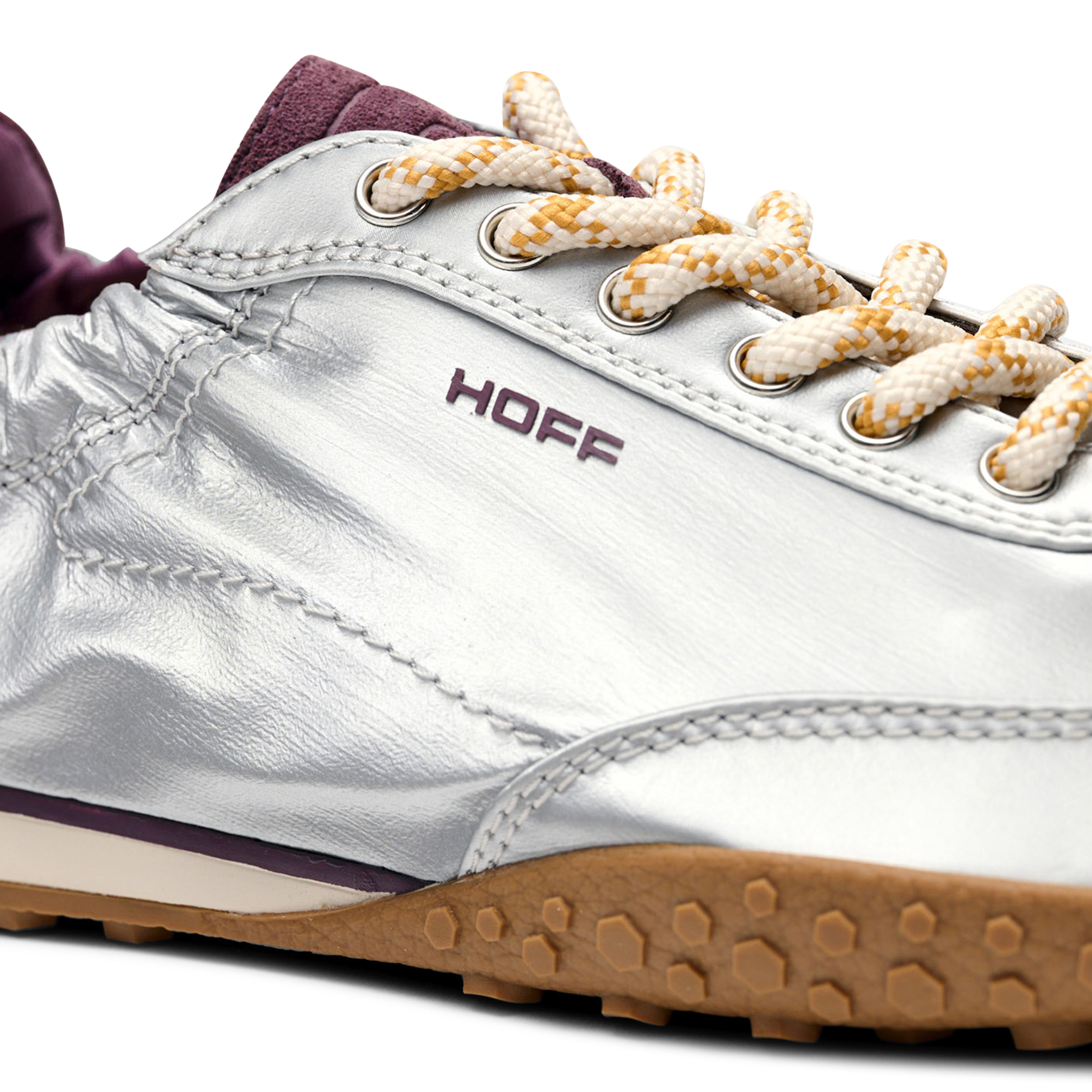 Lace-Up Ballet-Style Trainers HOFF Silver