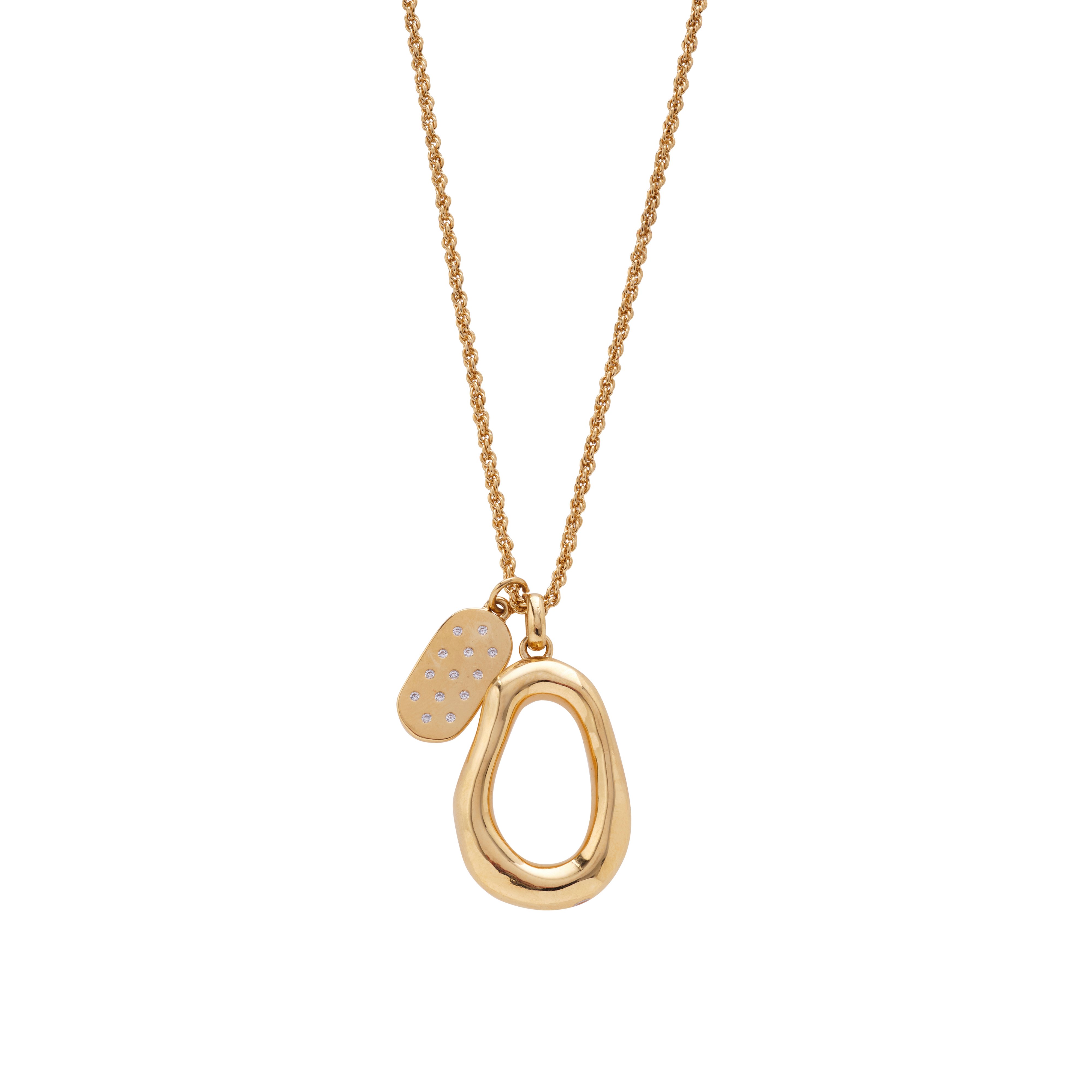 Sculpted necklace SAISON 1865 Golden