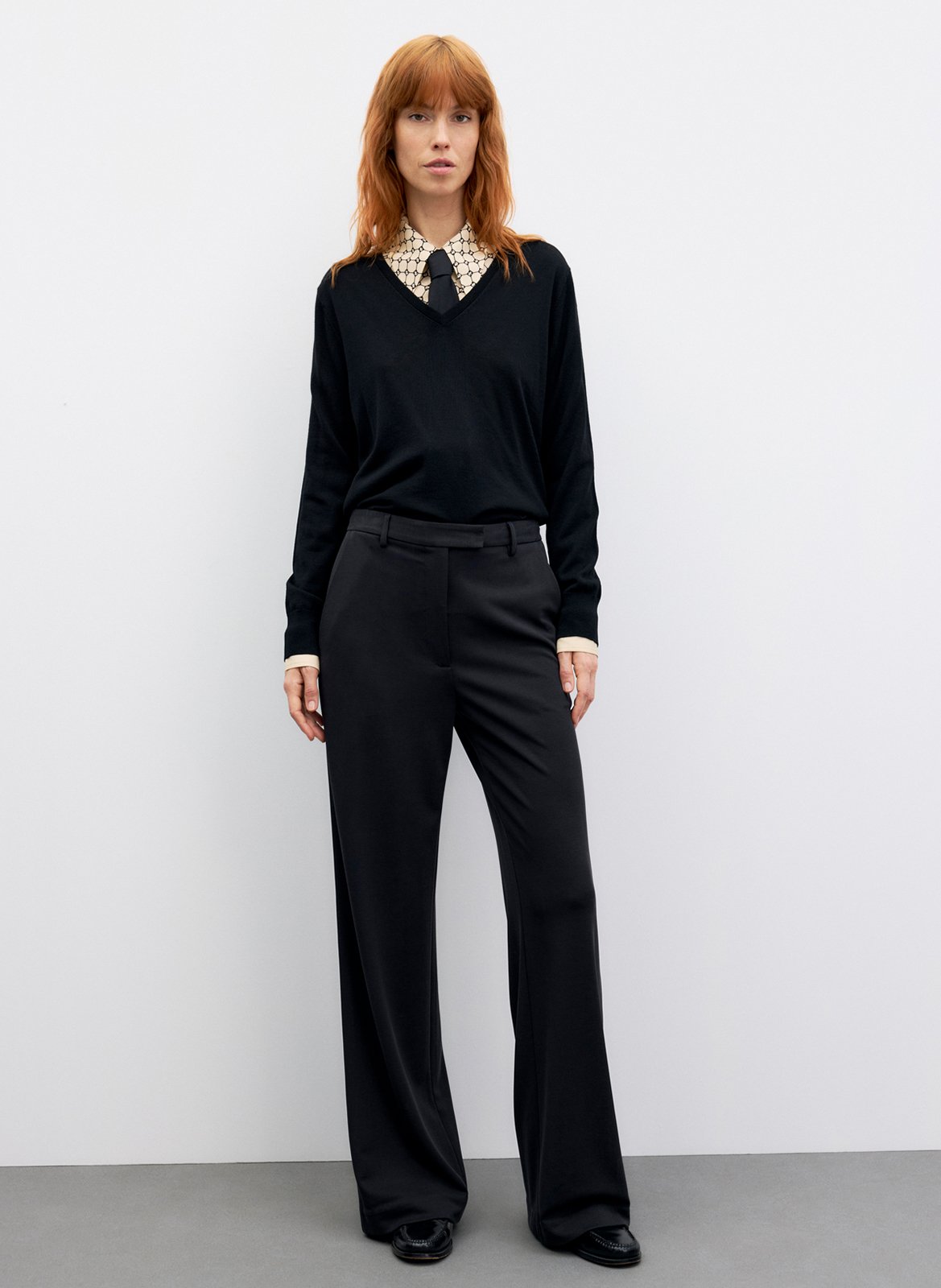 Weit geschnittene Taillenhose GERARD DAREL Schwarz