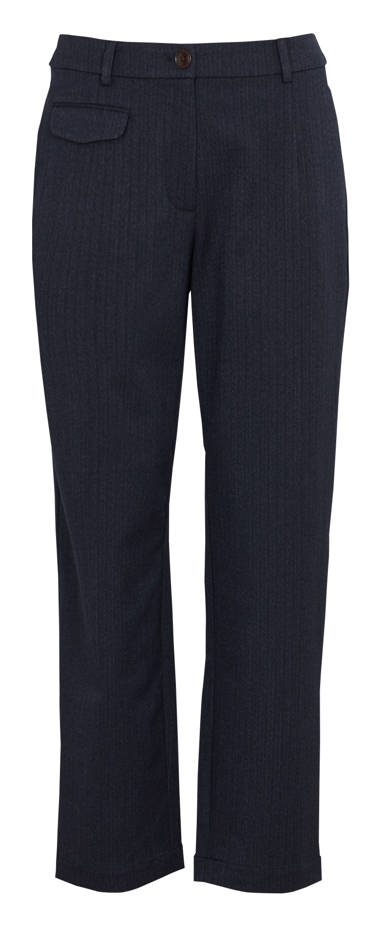 Wijde broek van gemengd katoen NICE THINGS Blauw