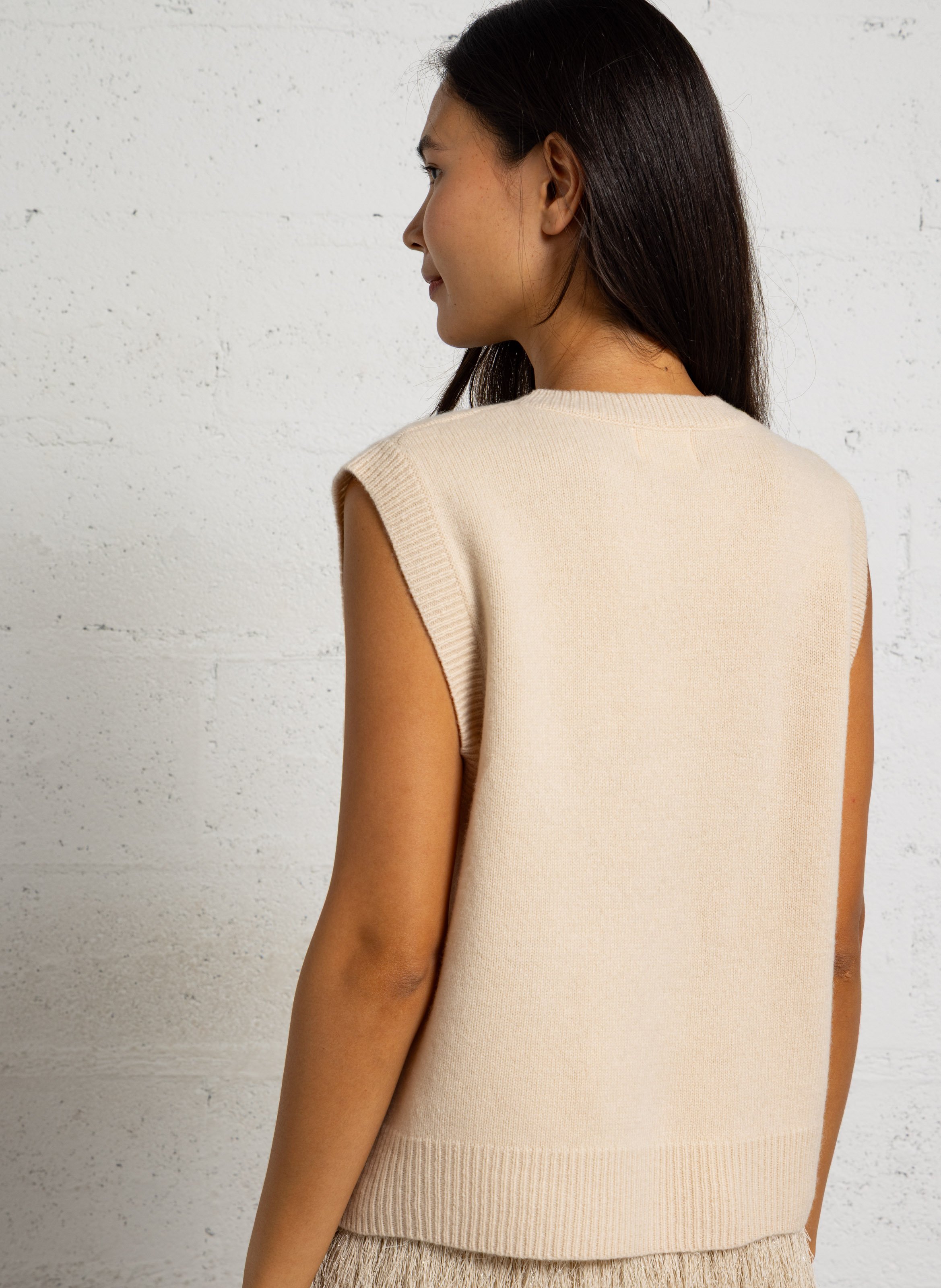 Fine wool sweater BELLA JONES Beige