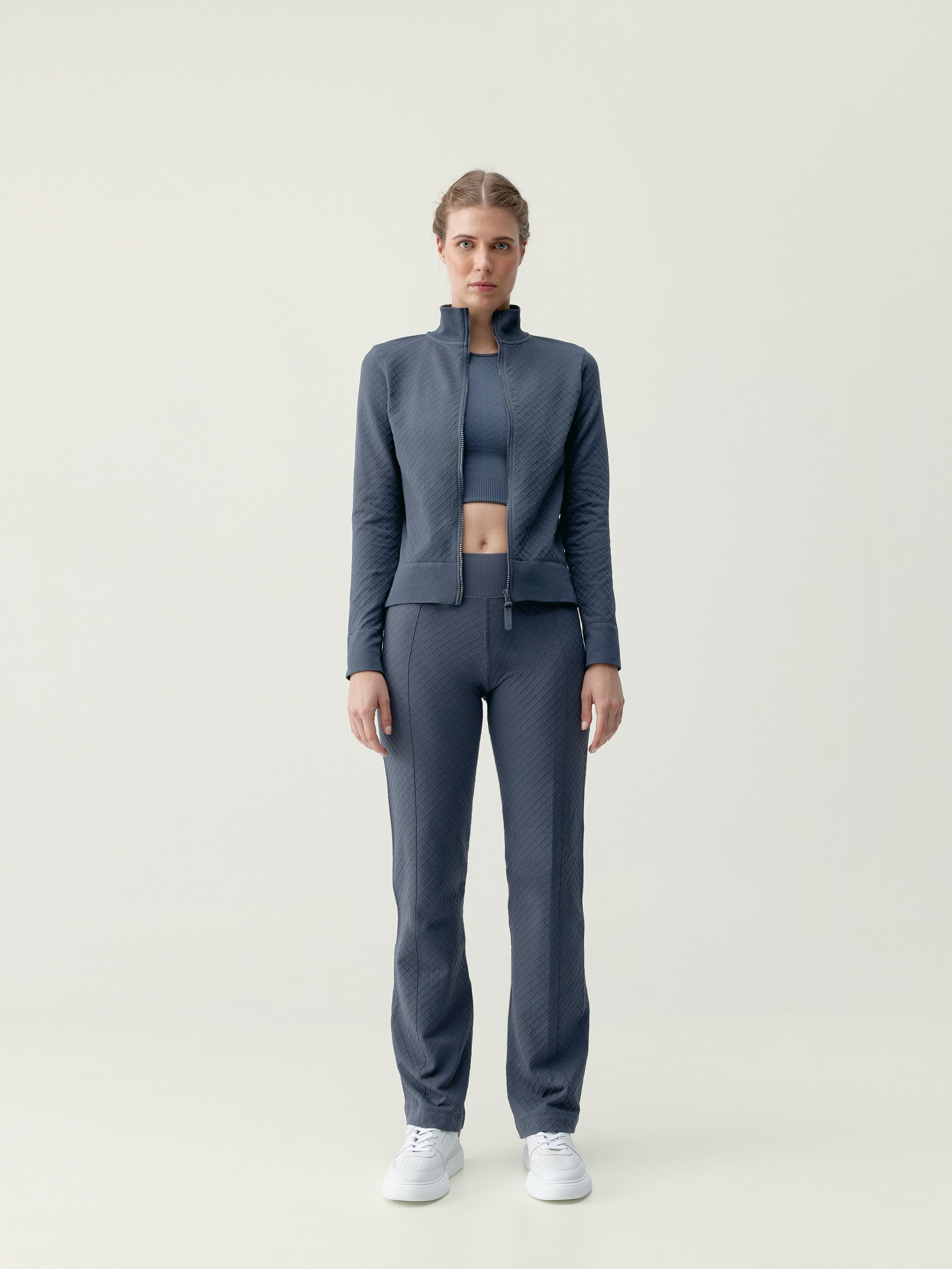 Women's sport jacket with a shaping effect BORN Blue