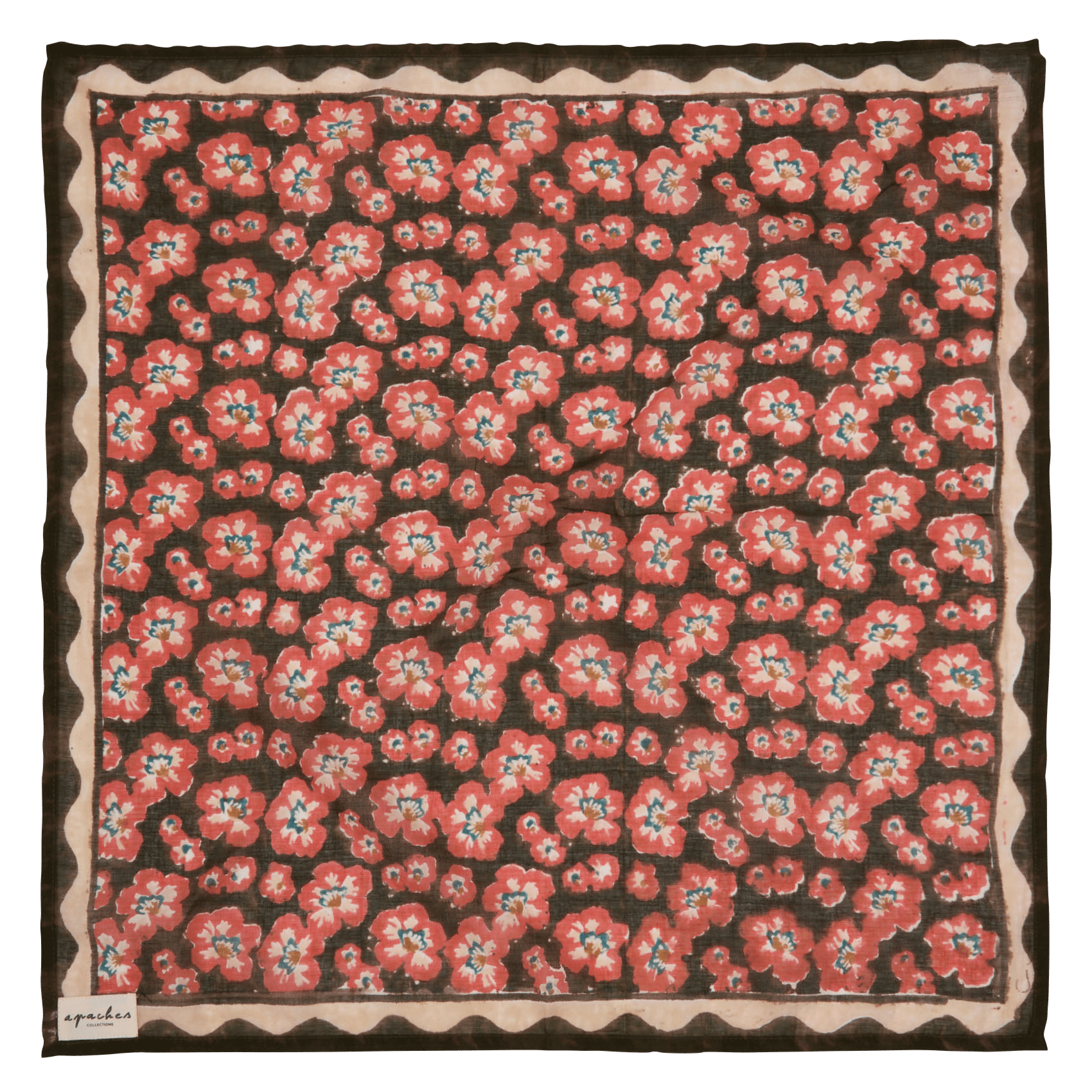 Baumwolltuch APACHES COLLECTIONS Rot