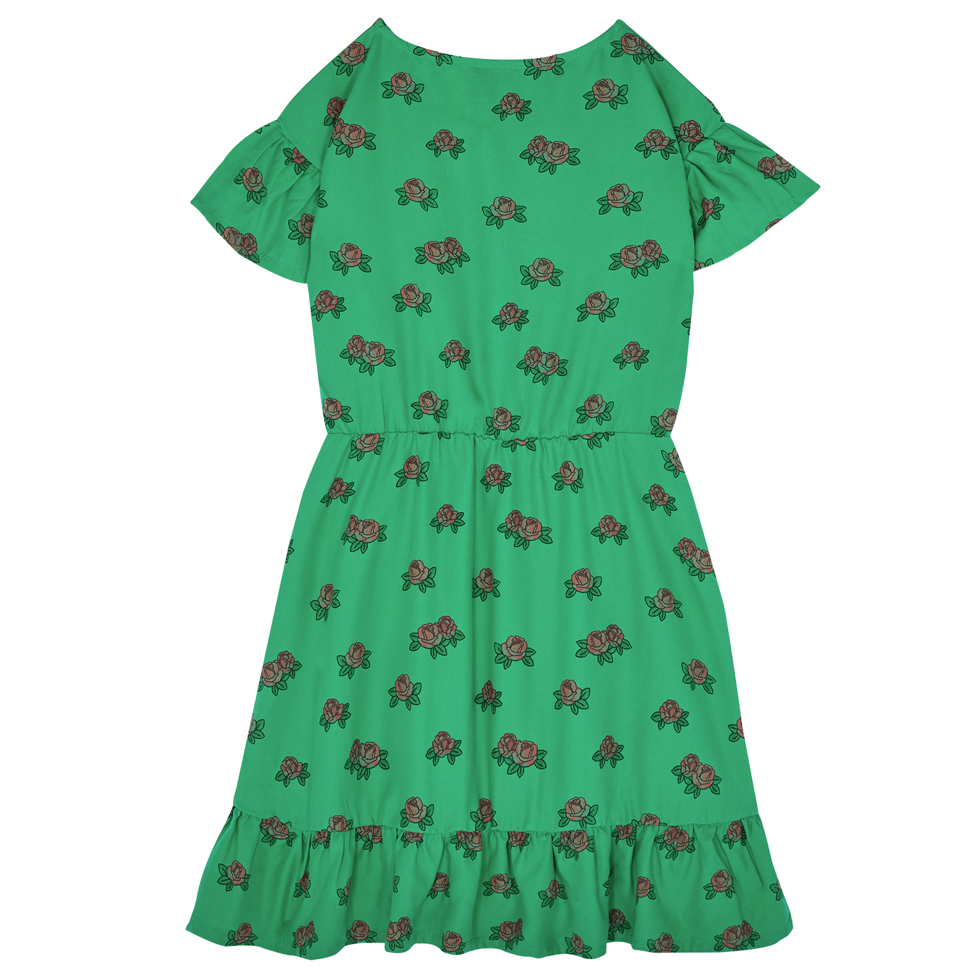 Rob courte col V à imprimé all-over THE CAMPAMENTO Vert