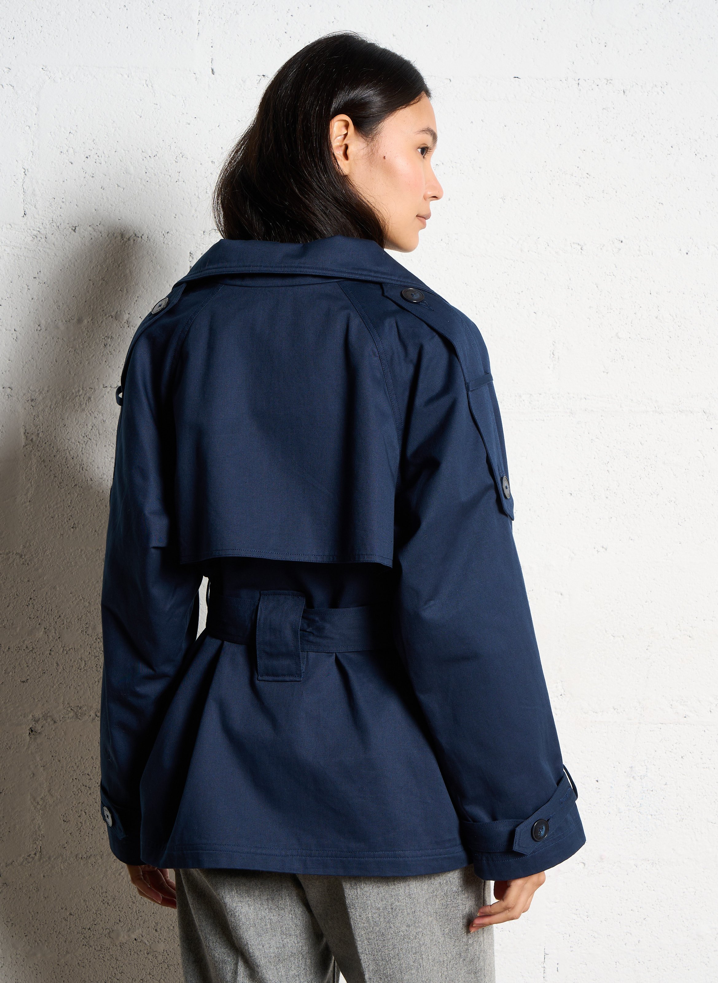 Baumwolljacke LAURENCE BRAS Blau