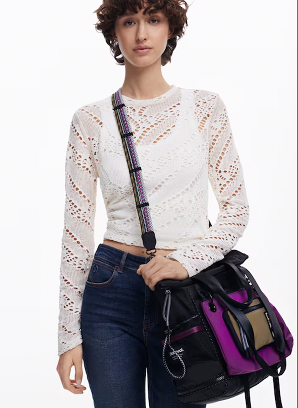 Sac à dos multipostion DESIGUAL Noir