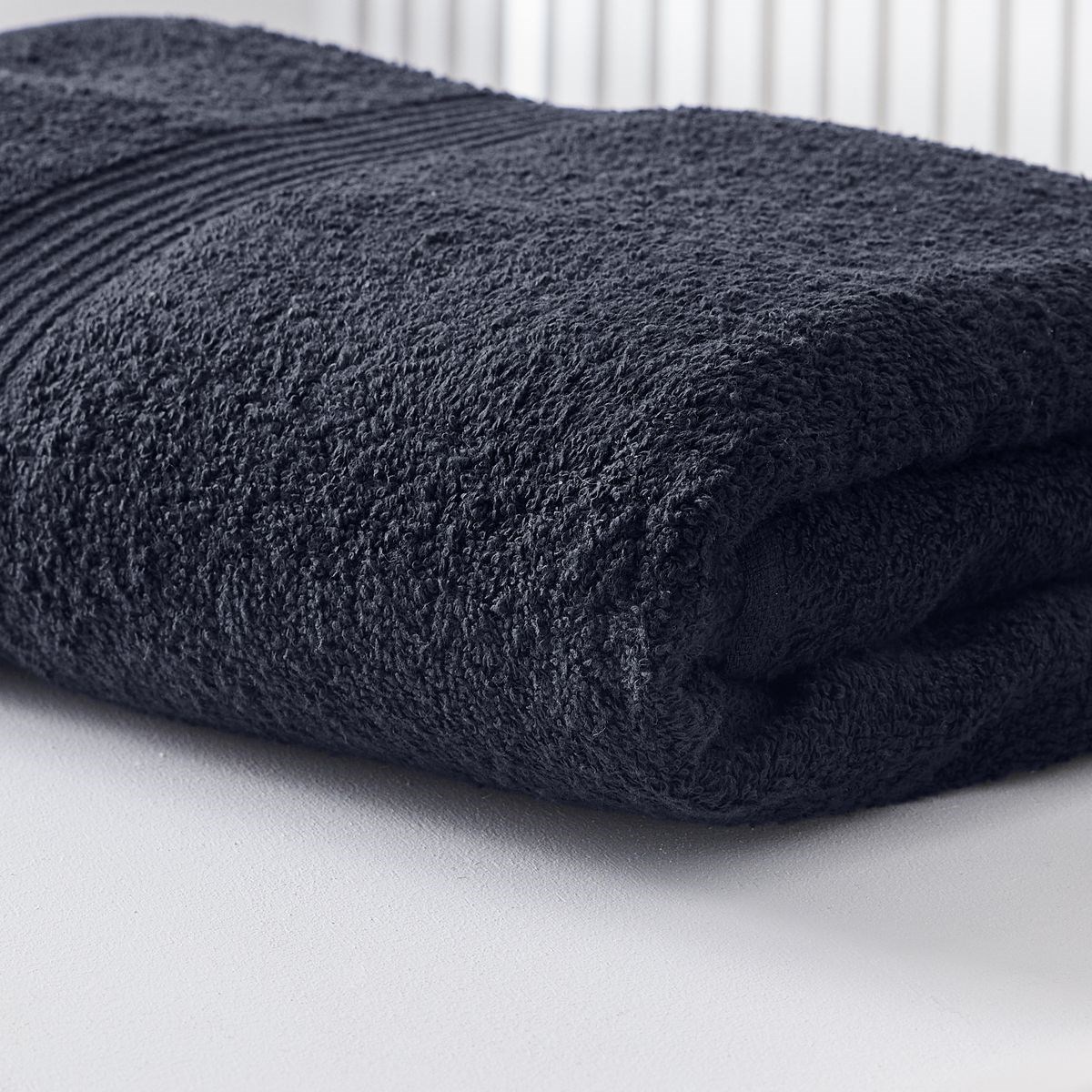 Plain cotton bath towel TODAY LINGE DE MAISON Blue