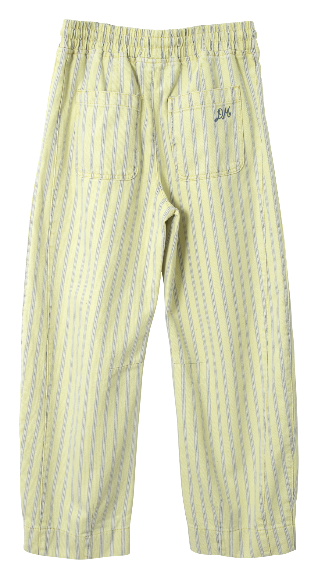 Striped jeans with elastic waistband DAMSON MADDER Yellow