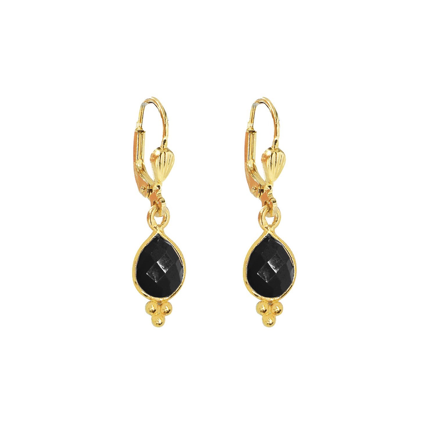 Earrings THALIA Noir