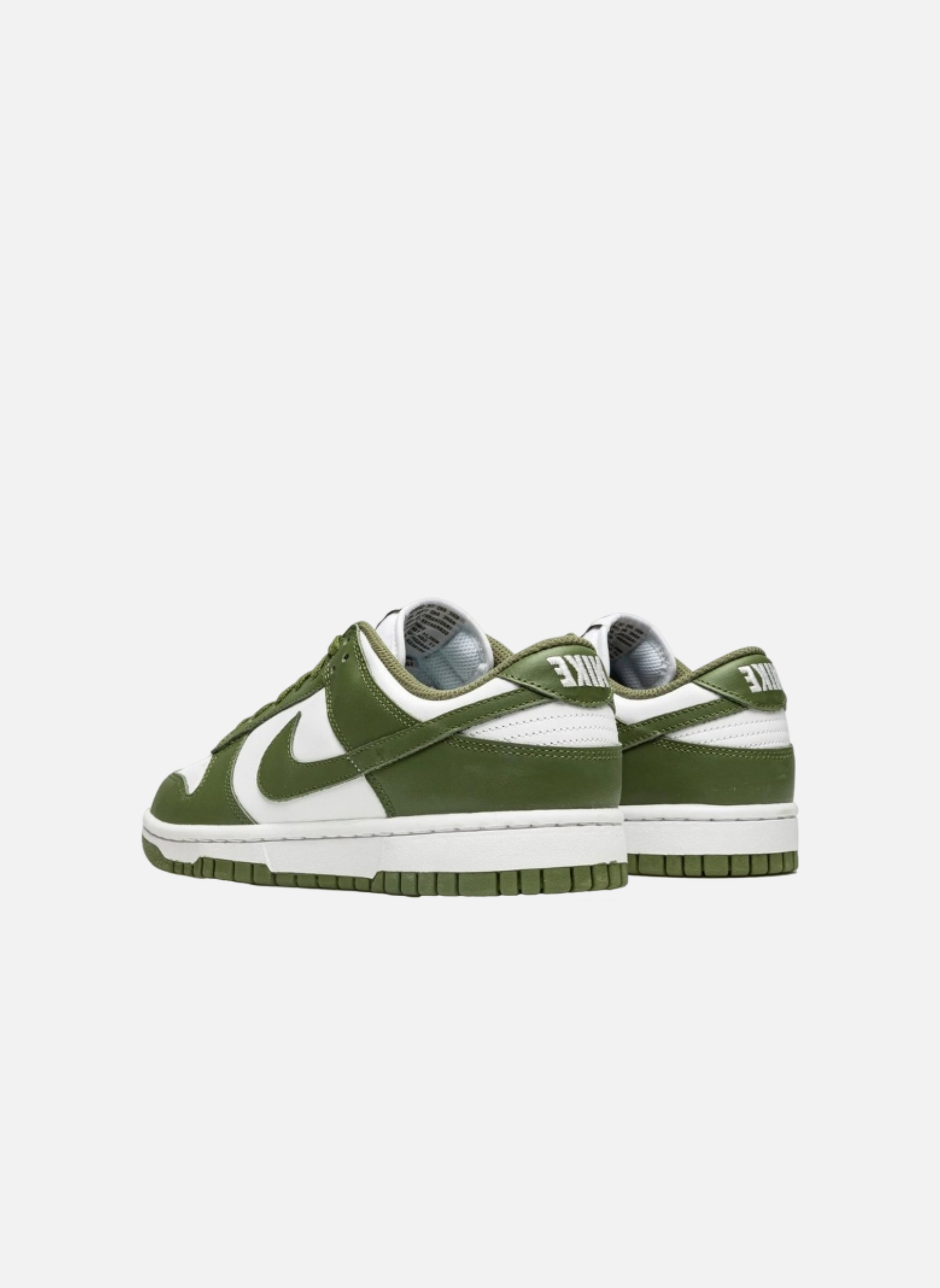 Baskets dunk low NIKE Blanc
