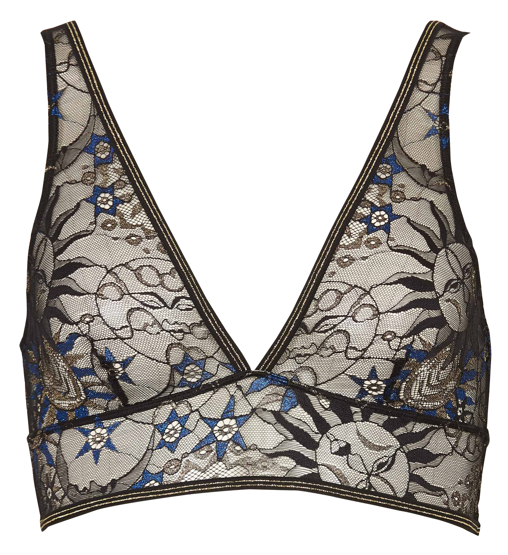 Bustier aus Spitze LA NOUVELLE Schwarz