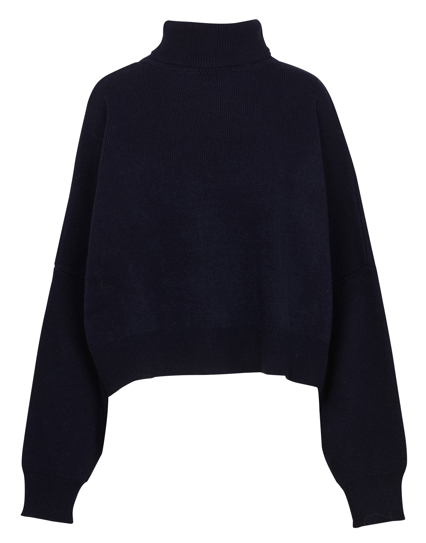 Oversized merino wool turtleneck BELLEPIECE Blue