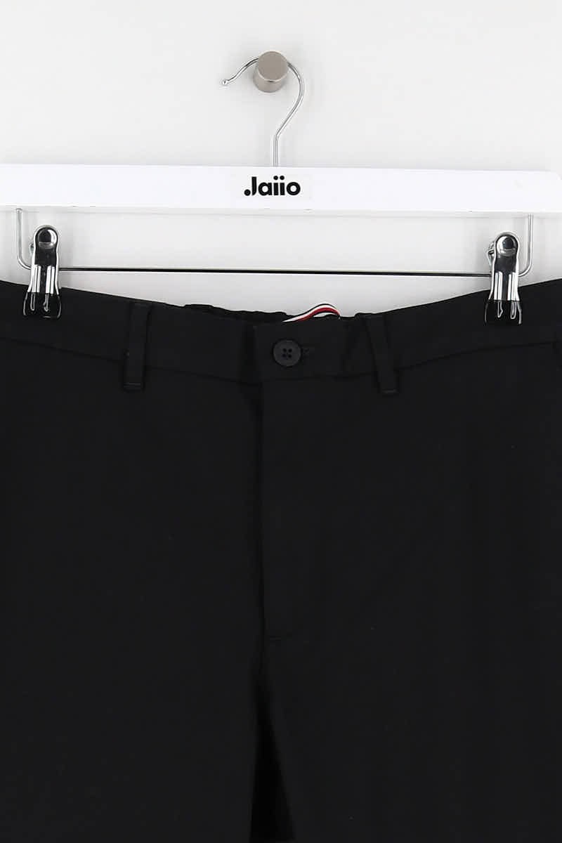 Carrot trousers TOMMY HILFIGER - SECONDE MAIN Black