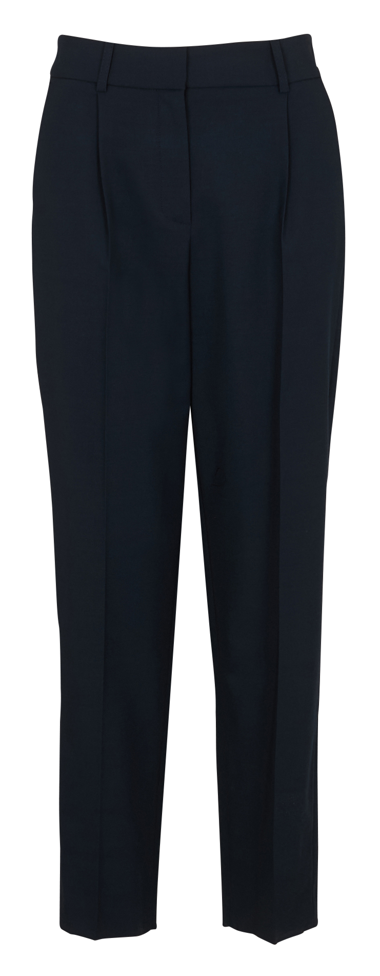 High-waisted straight-leg tailored trousers ZAPA Blue