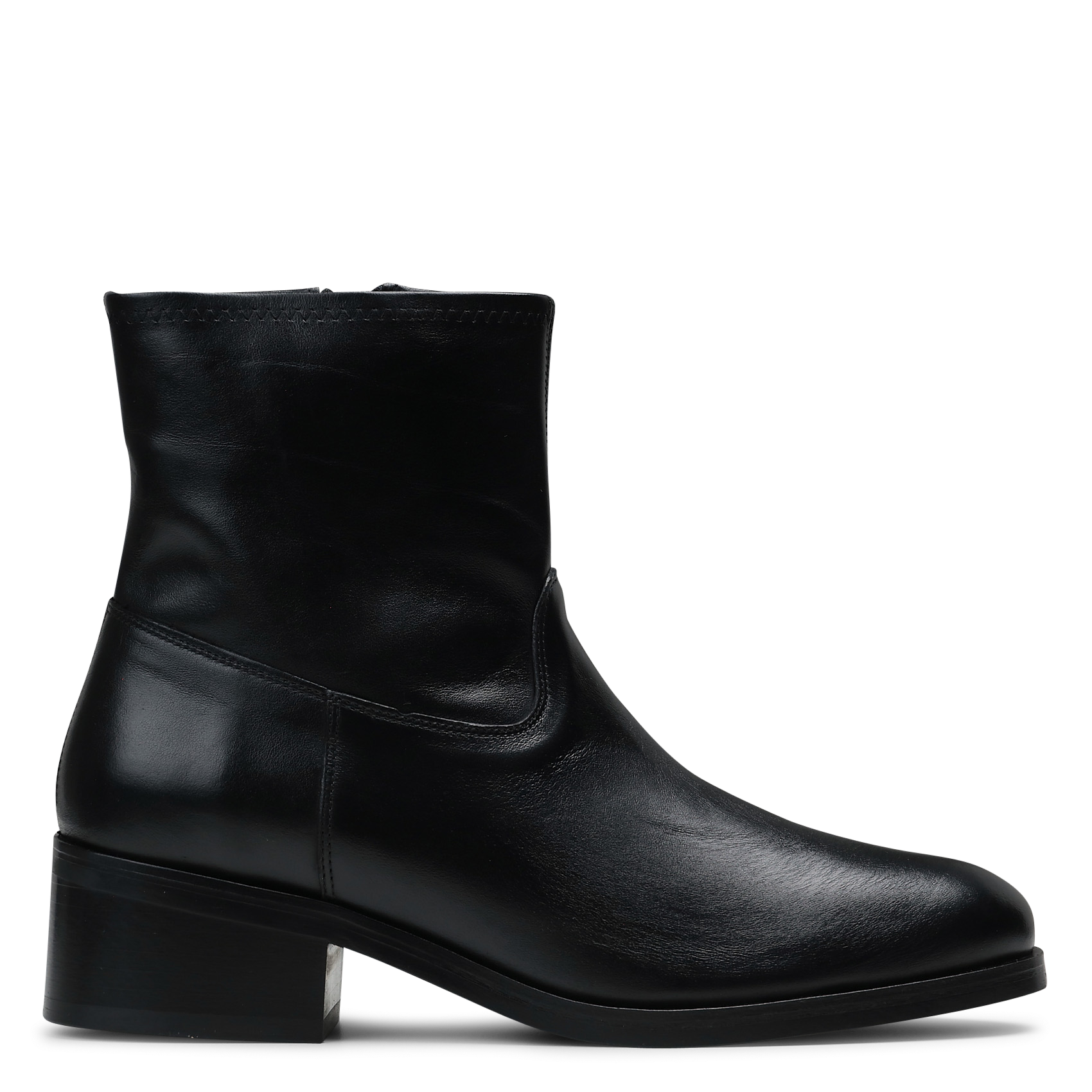 Bottines en cuir RIVECOUR Noir