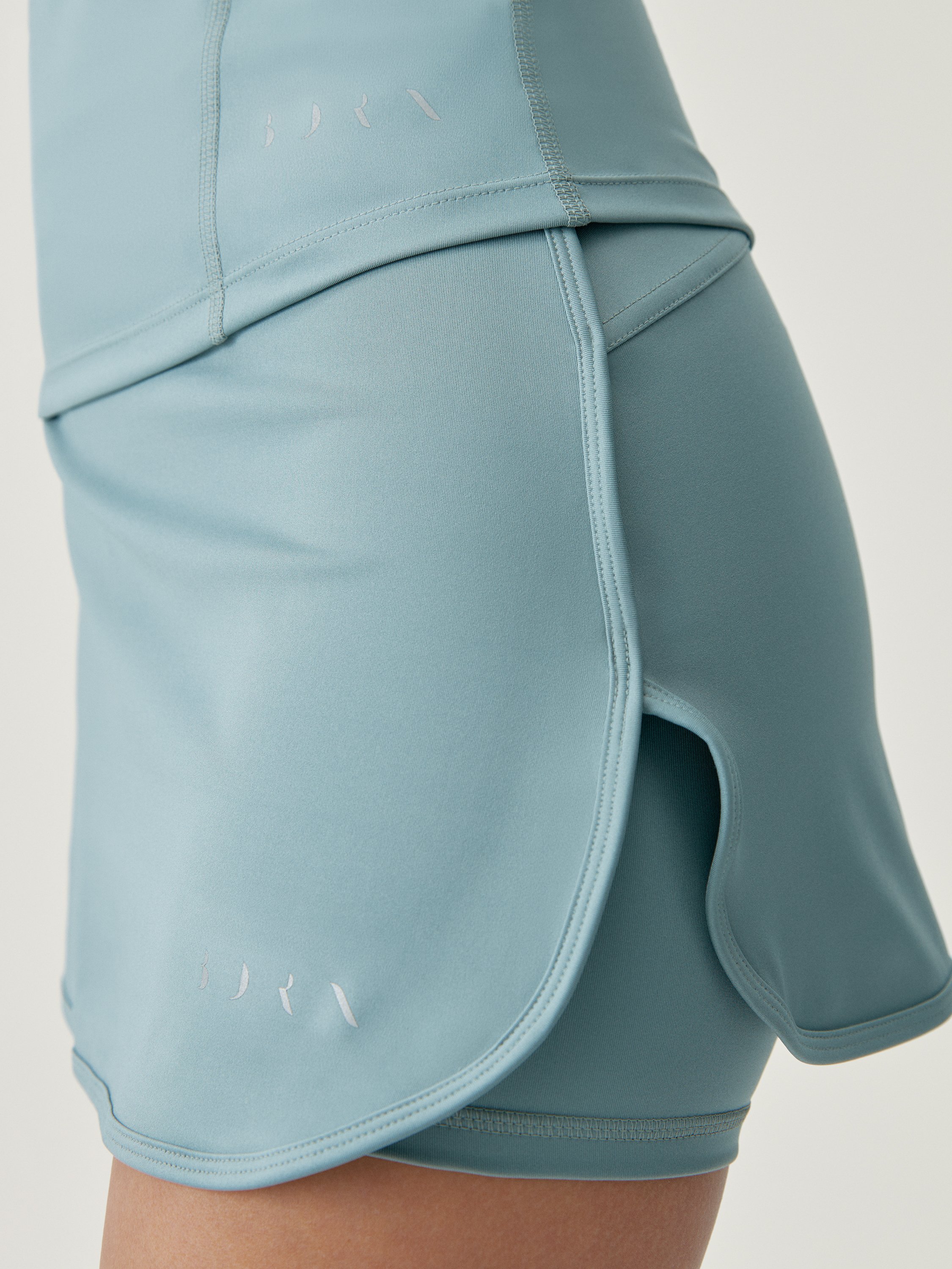 Gadea skirt with integrated shorts BORN LIVING YOGA Green