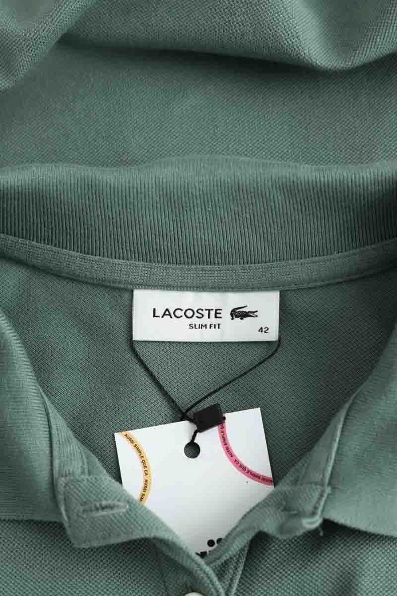 Polo LACOSTE - SECONDE MAIN Vert