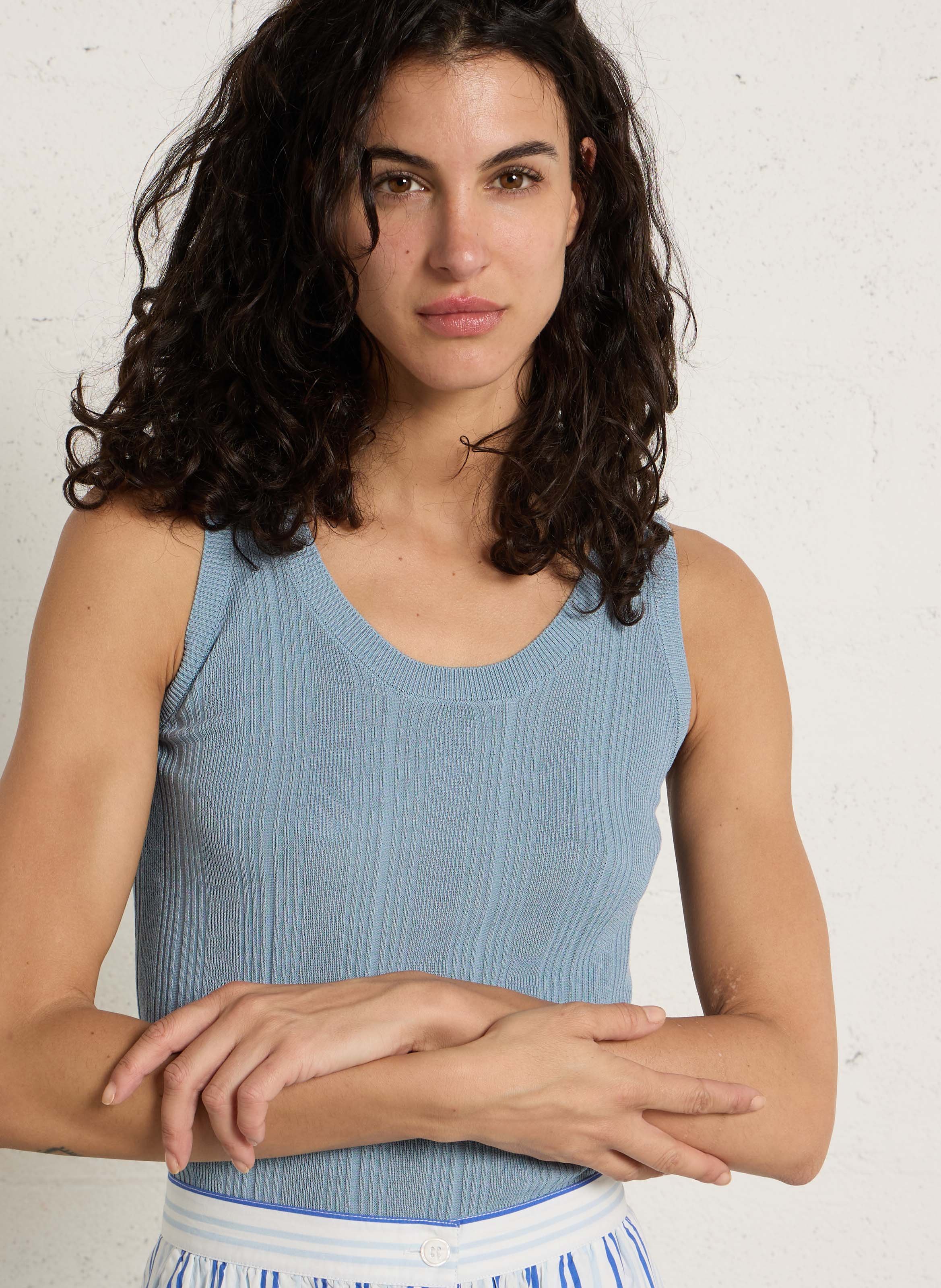 Fitted knit tank top MAX MARA WEEK END