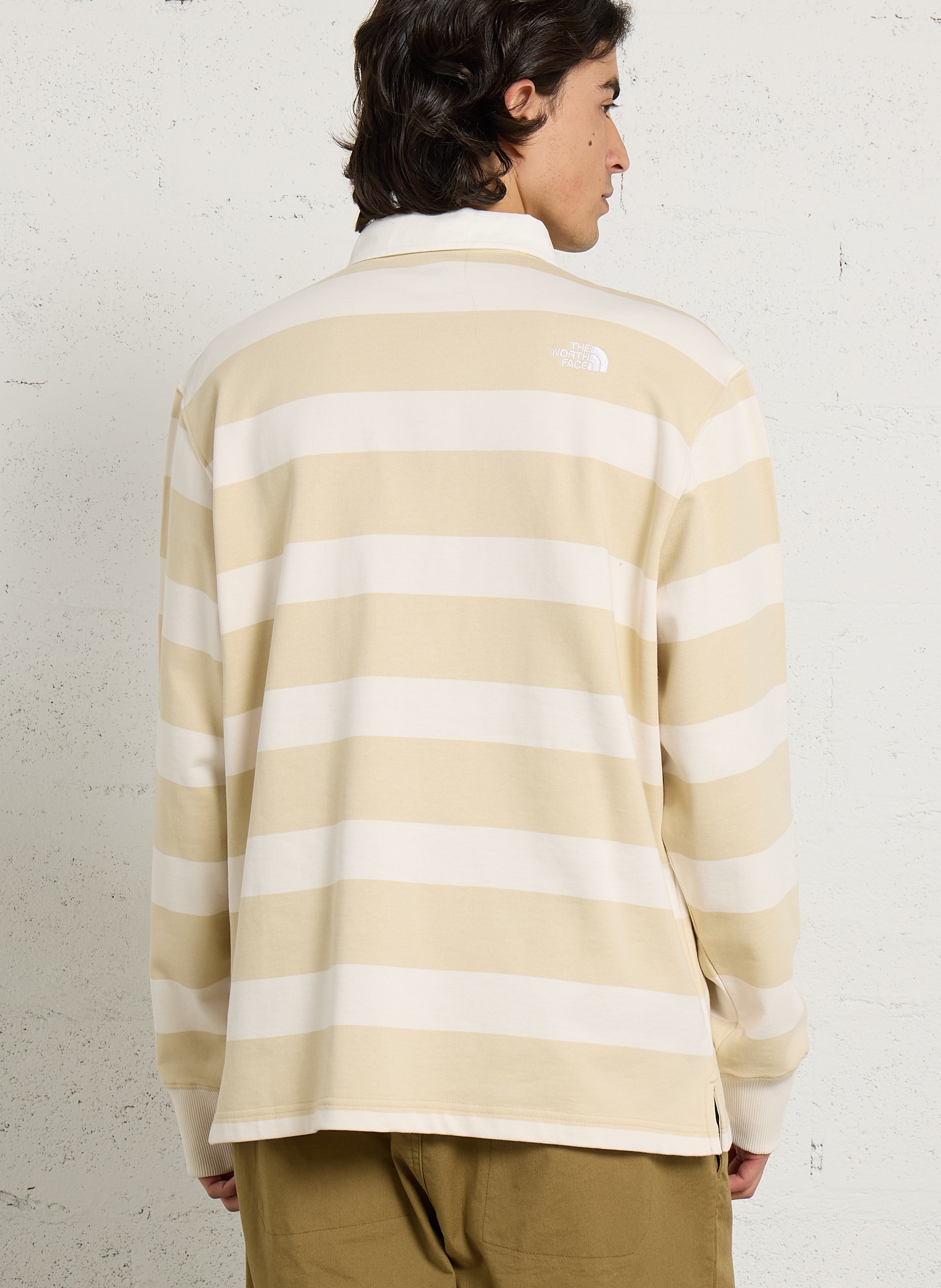 Polo droit en coton THE NORTH FACE Blanc