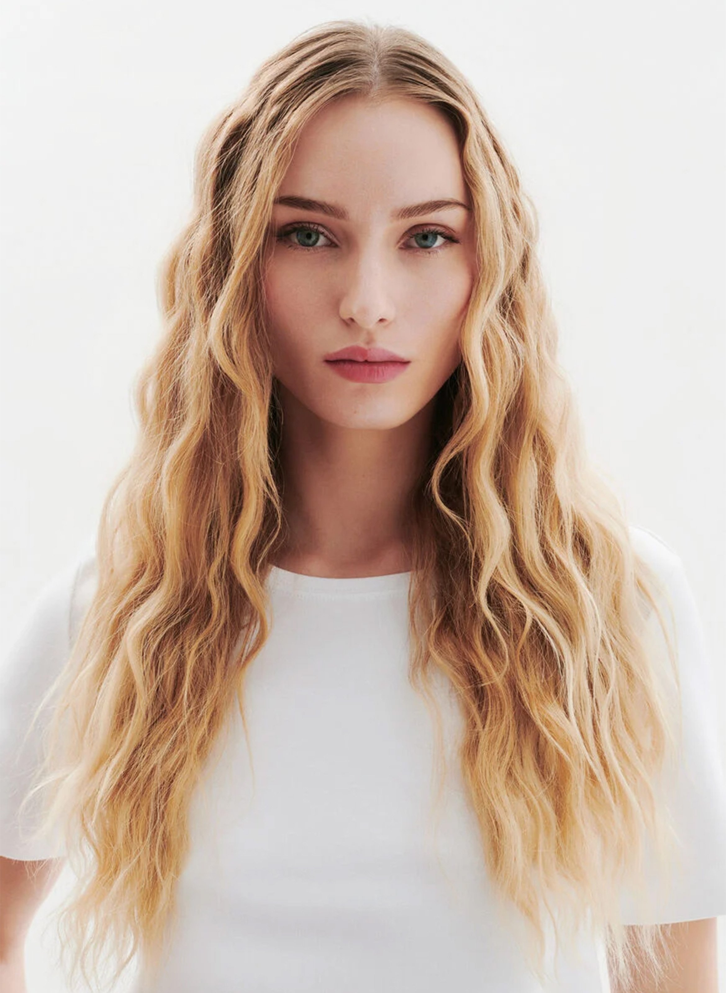 Baumwoll-Pullover mit Rundhalsausschnitt CAROLL Weiss