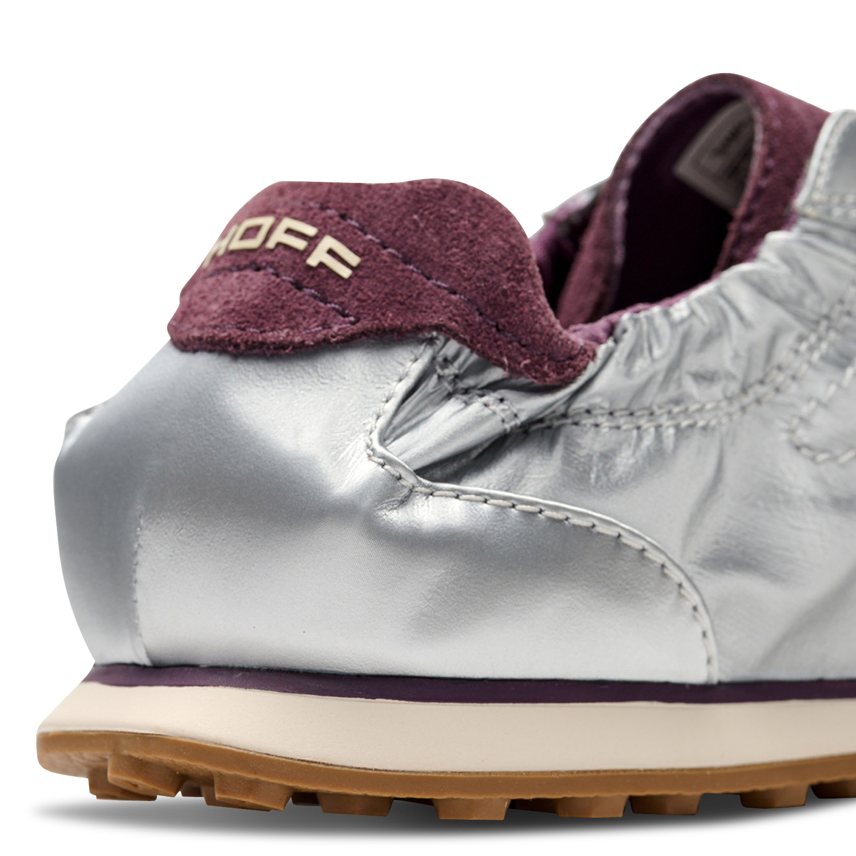 Lace-Up Ballet-Style Trainers HOFF Silver