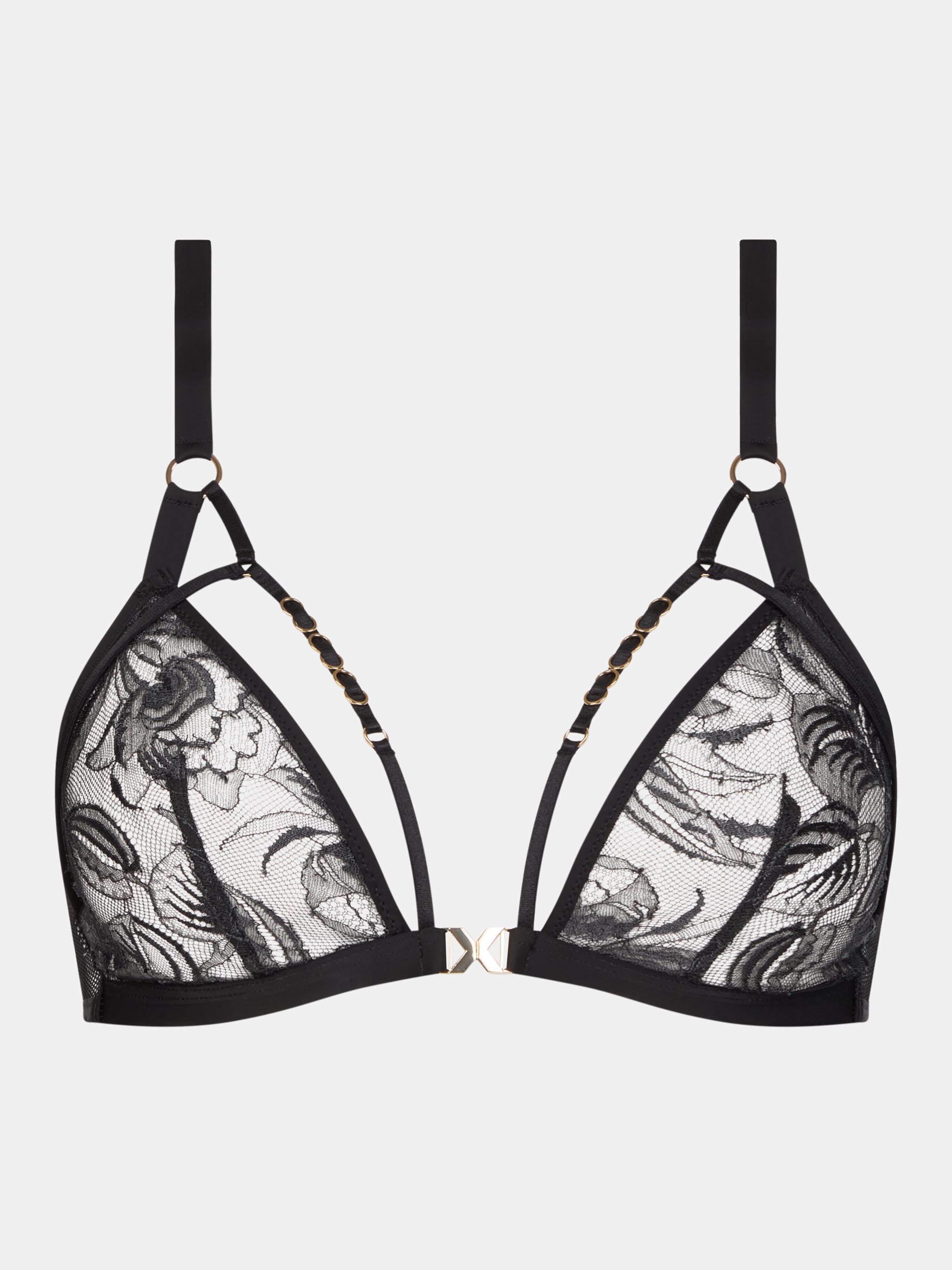 Non-wired triangle bra CHANTELLE X Black
