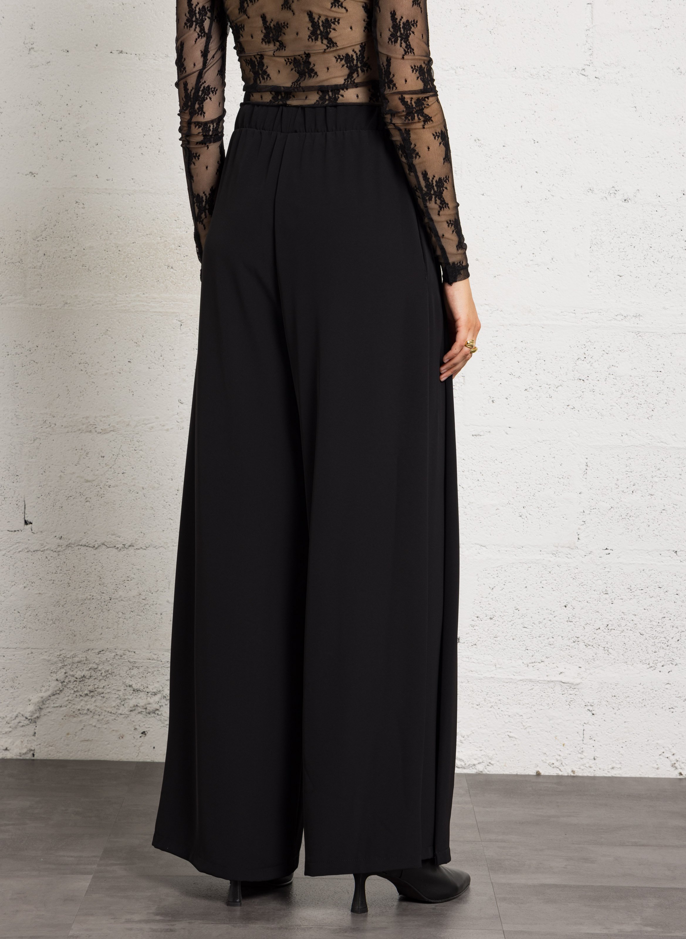 Wide-leg pants IMPERIAL Black