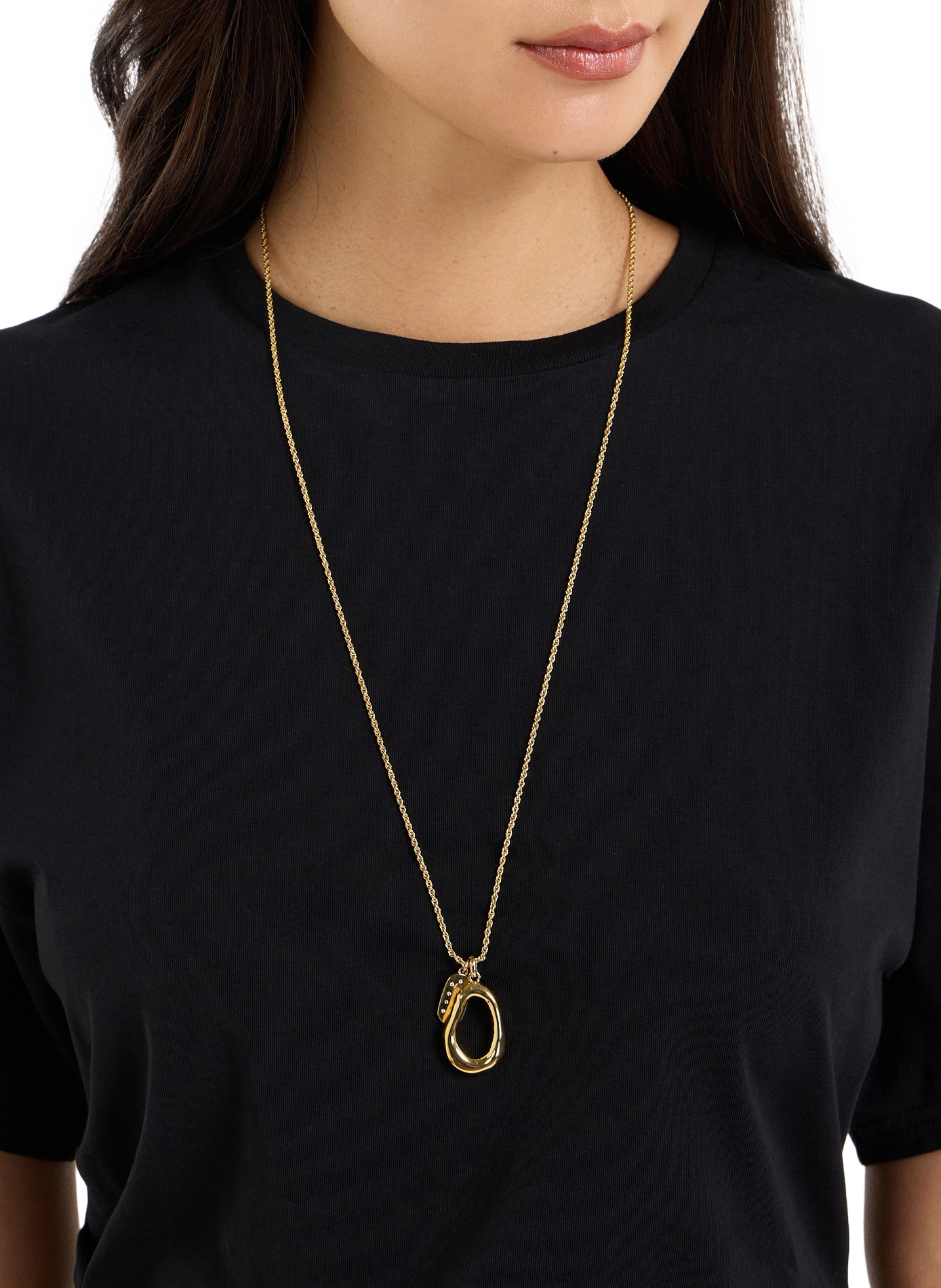 Sculpted necklace SAISON 1865 Golden