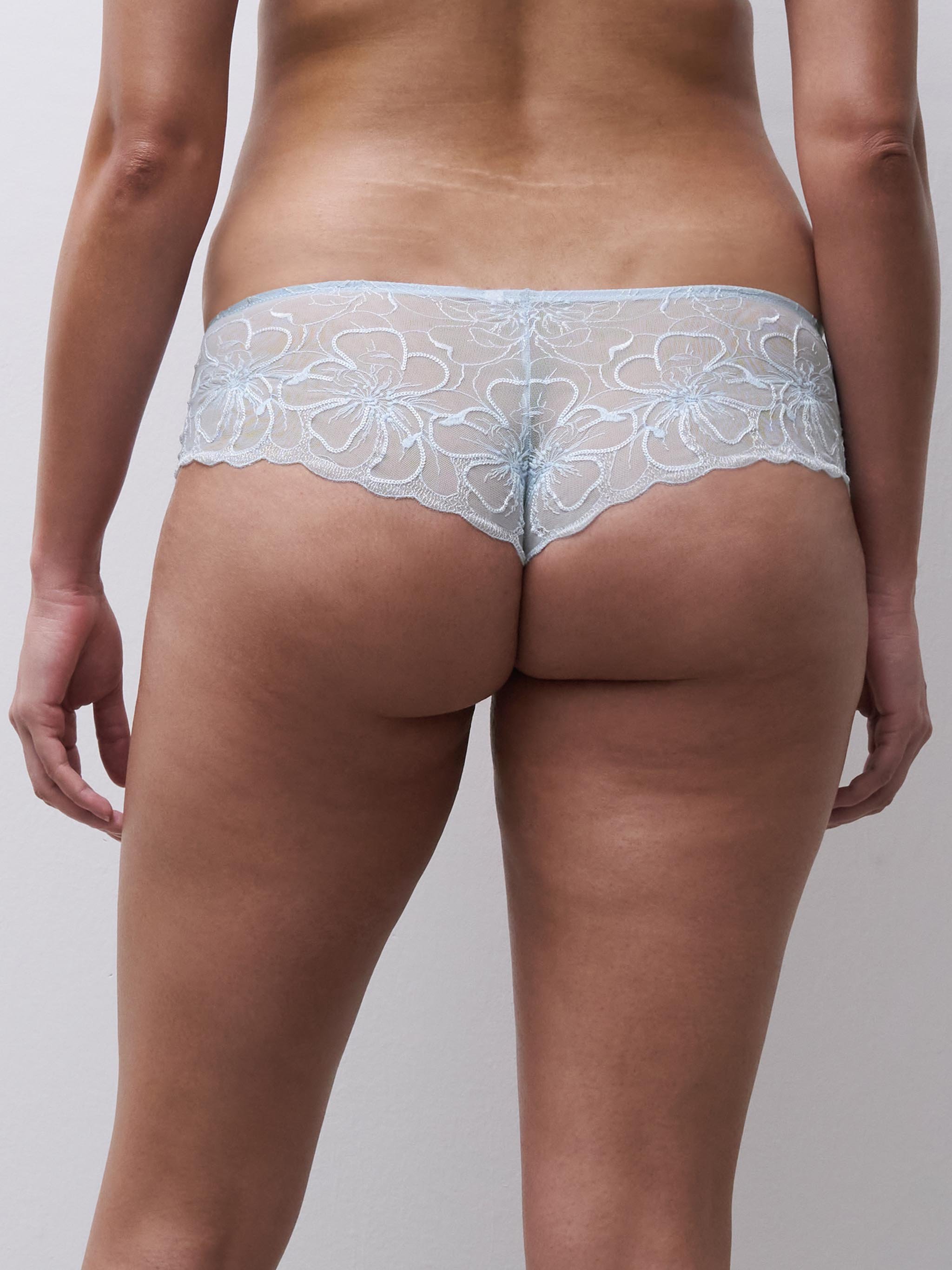 Low-cut boy shorts CHANTELLE Blue