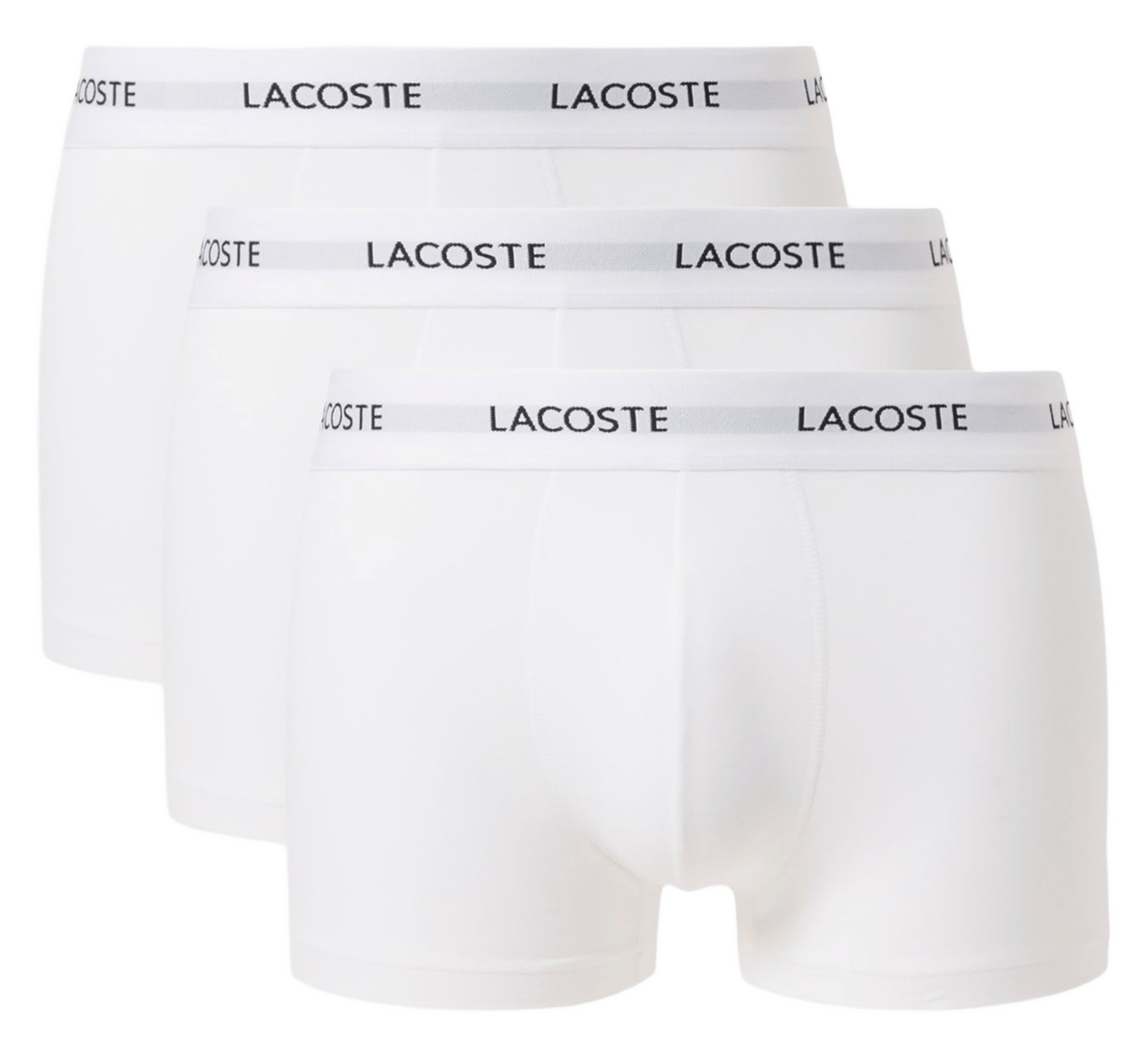 Set aus 3 kurzen Boxershorts aus gemischter Baumwolle LACOSTE